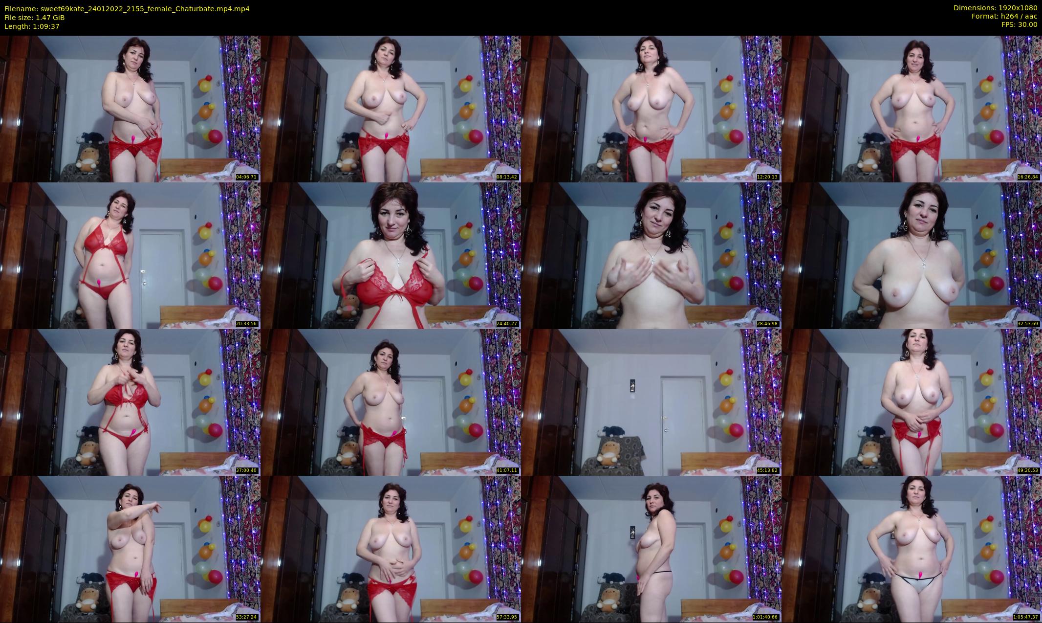 sweet69kate — 70 minute Chaturbate female cam show recording, 1080p, Jan 24, 2022