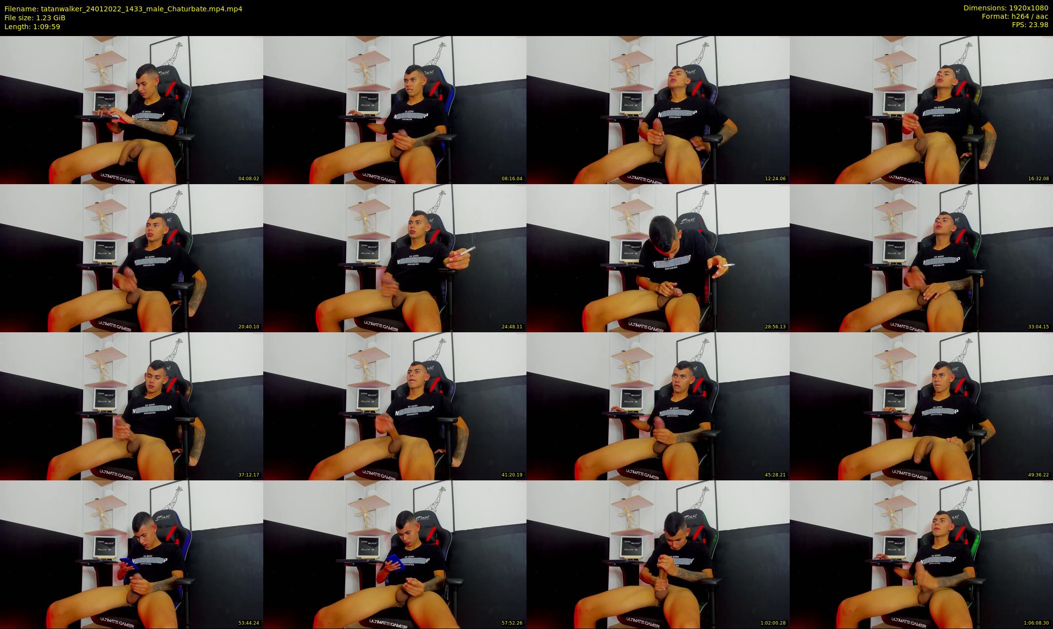 tatanwalker — 70 minute Chaturbate male cam show recording, 1080p, Jan 24, 2022
