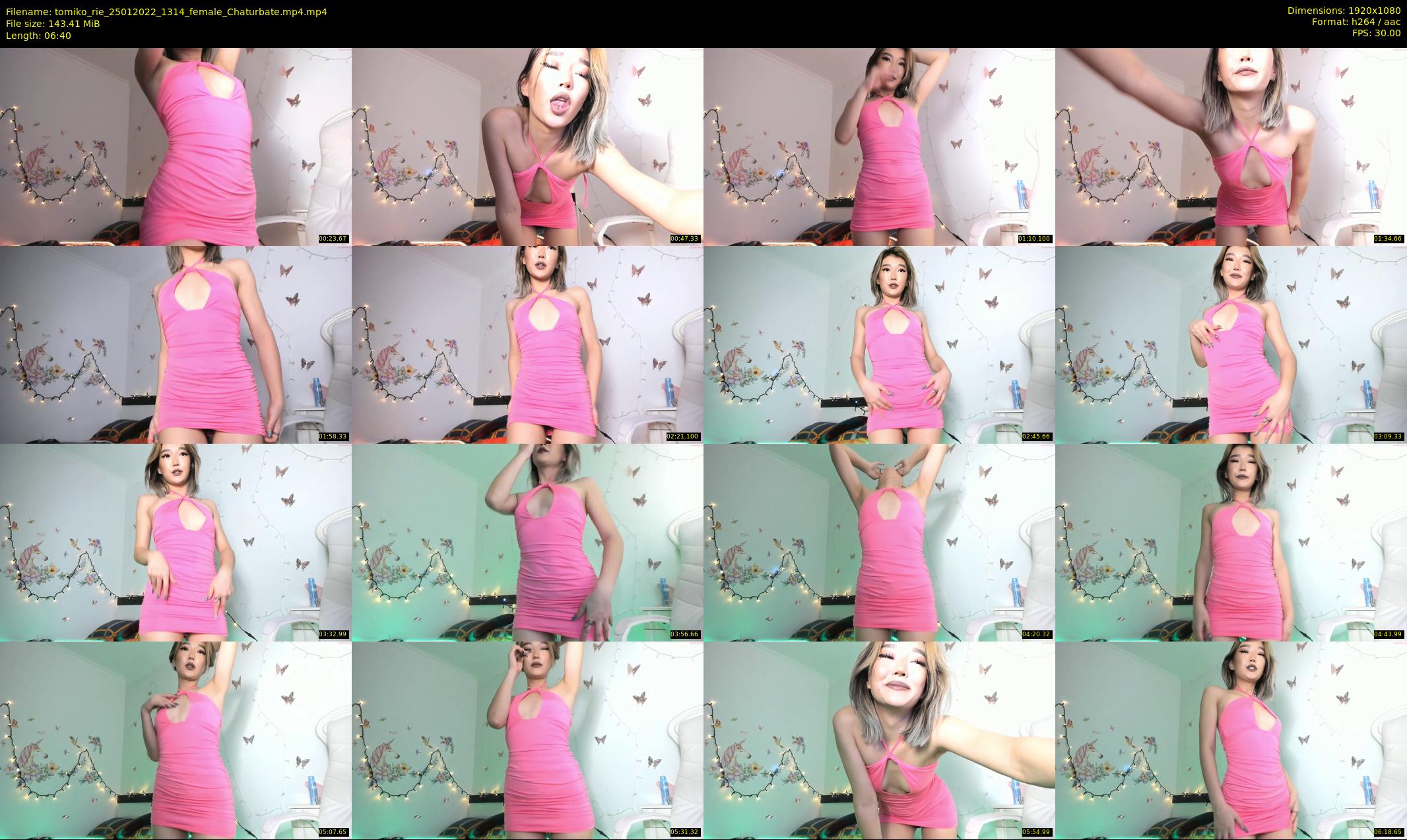 tomiko_rie — 7 minute Chaturbate female cam show recording, 1080p, Jan 25, 2022