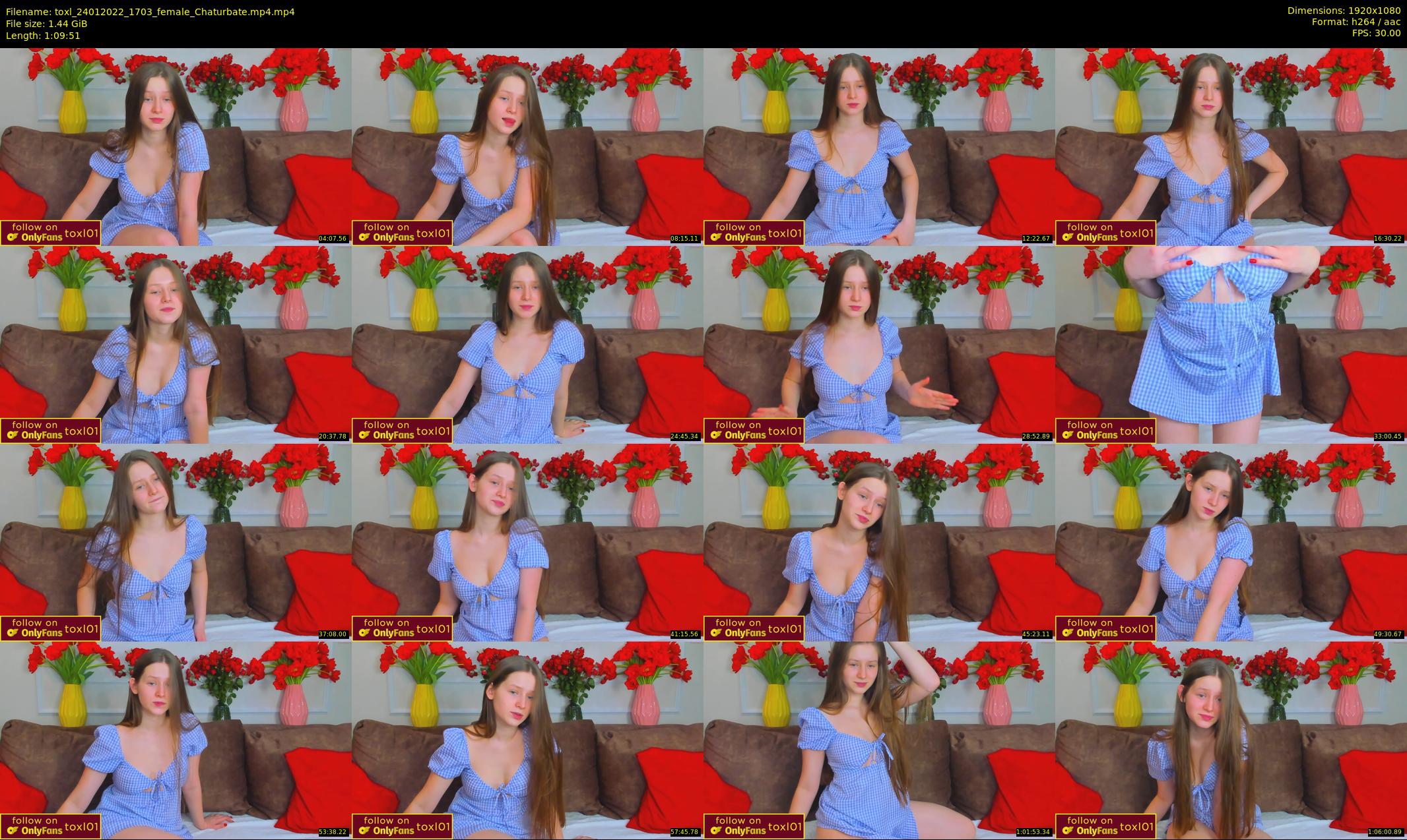toxl — 70 minute Chaturbate female cam show recording, 1080p, Jan 24, 2022