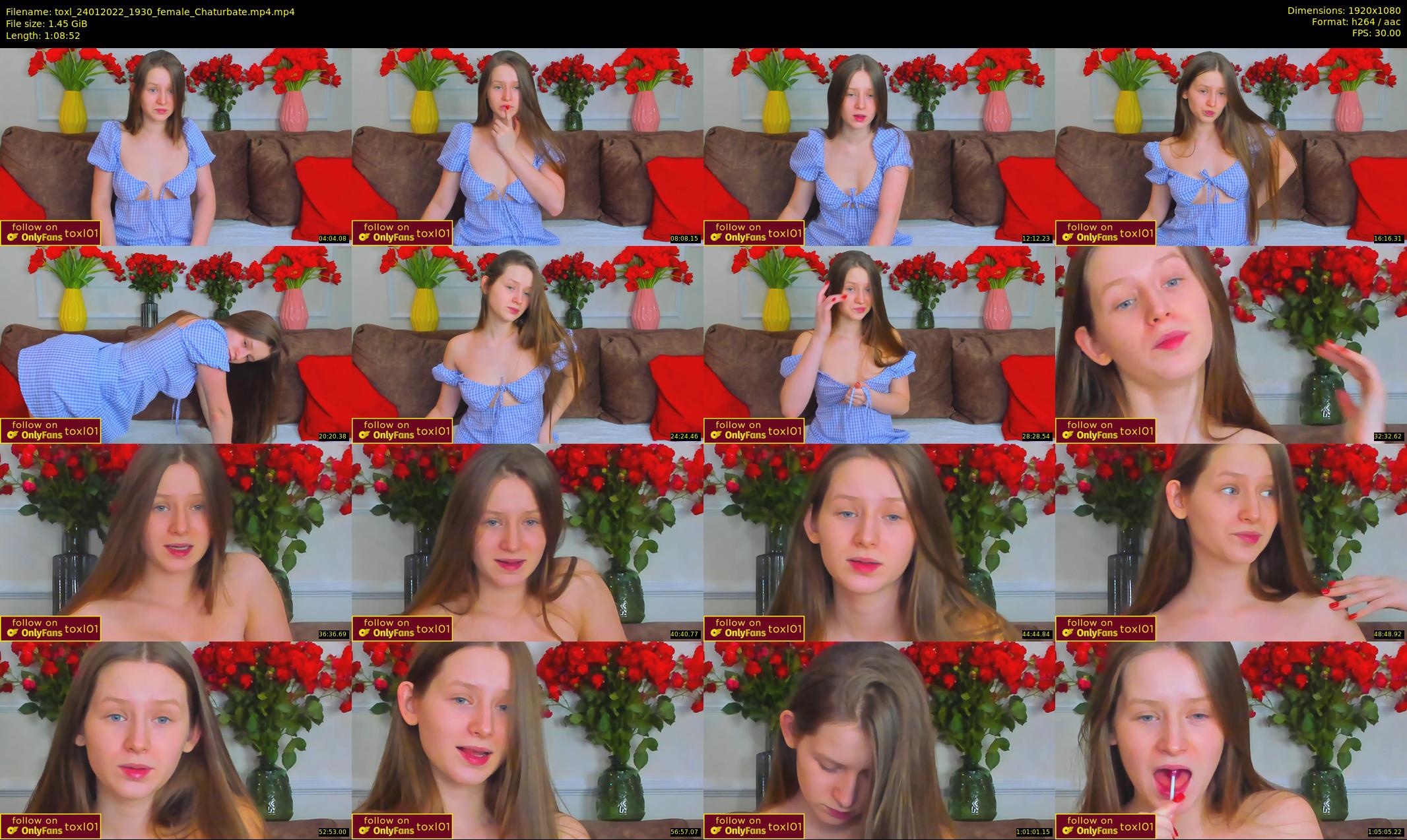 toxl — 69 minute Chaturbate female cam show recording, 1080p, Jan 24, 2022