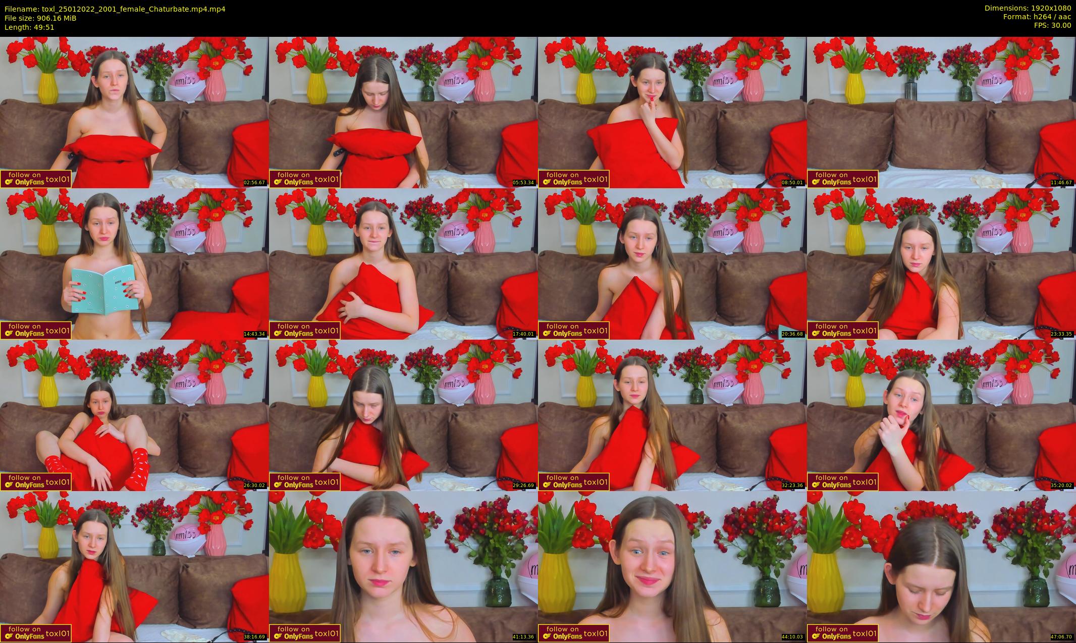 toxl — 50 minute Chaturbate female cam show recording, 1080p, Jan 25, 2022