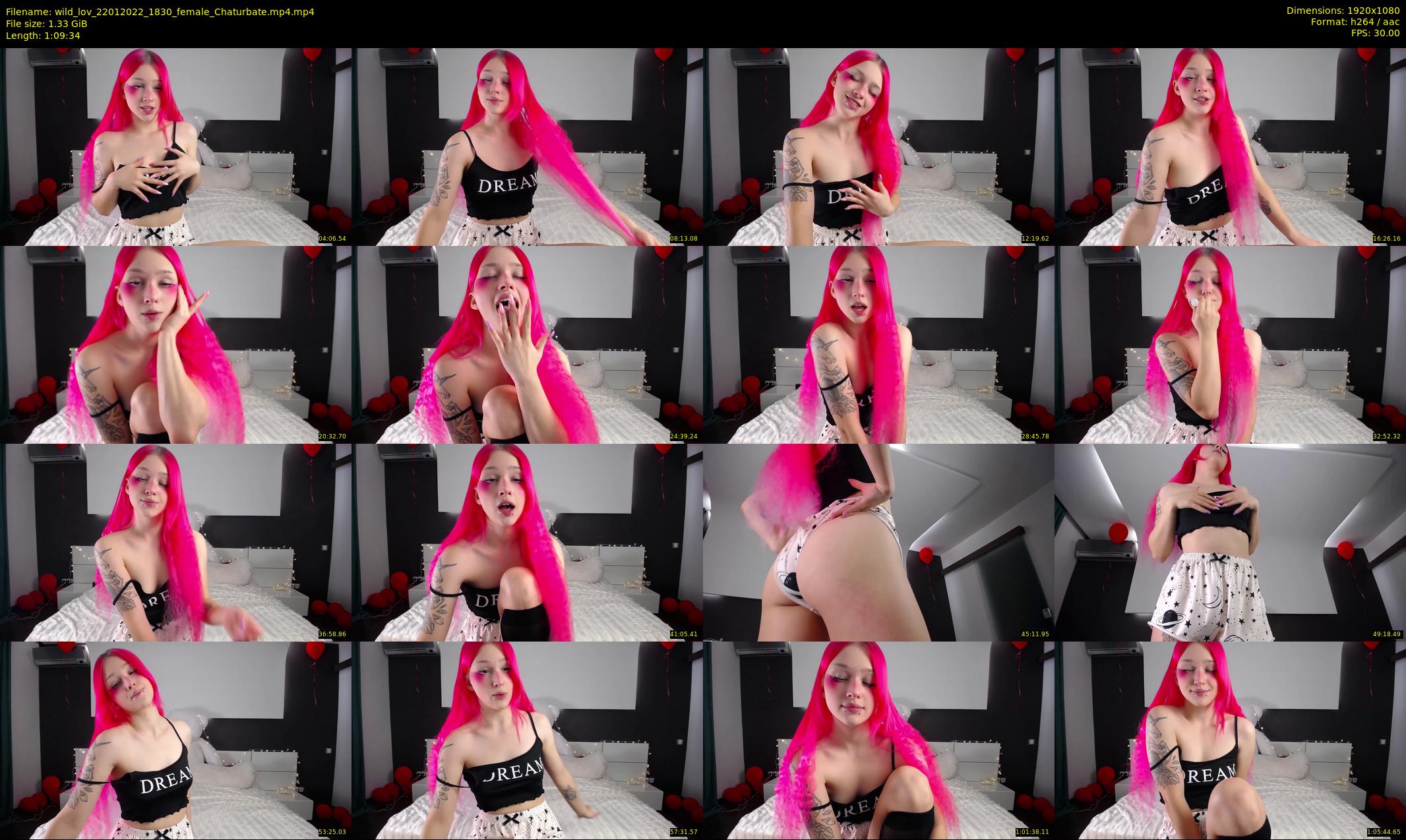 wild_lov — 70 minute Chaturbate female cam show recording, 1080p, Jan 22, 2022
