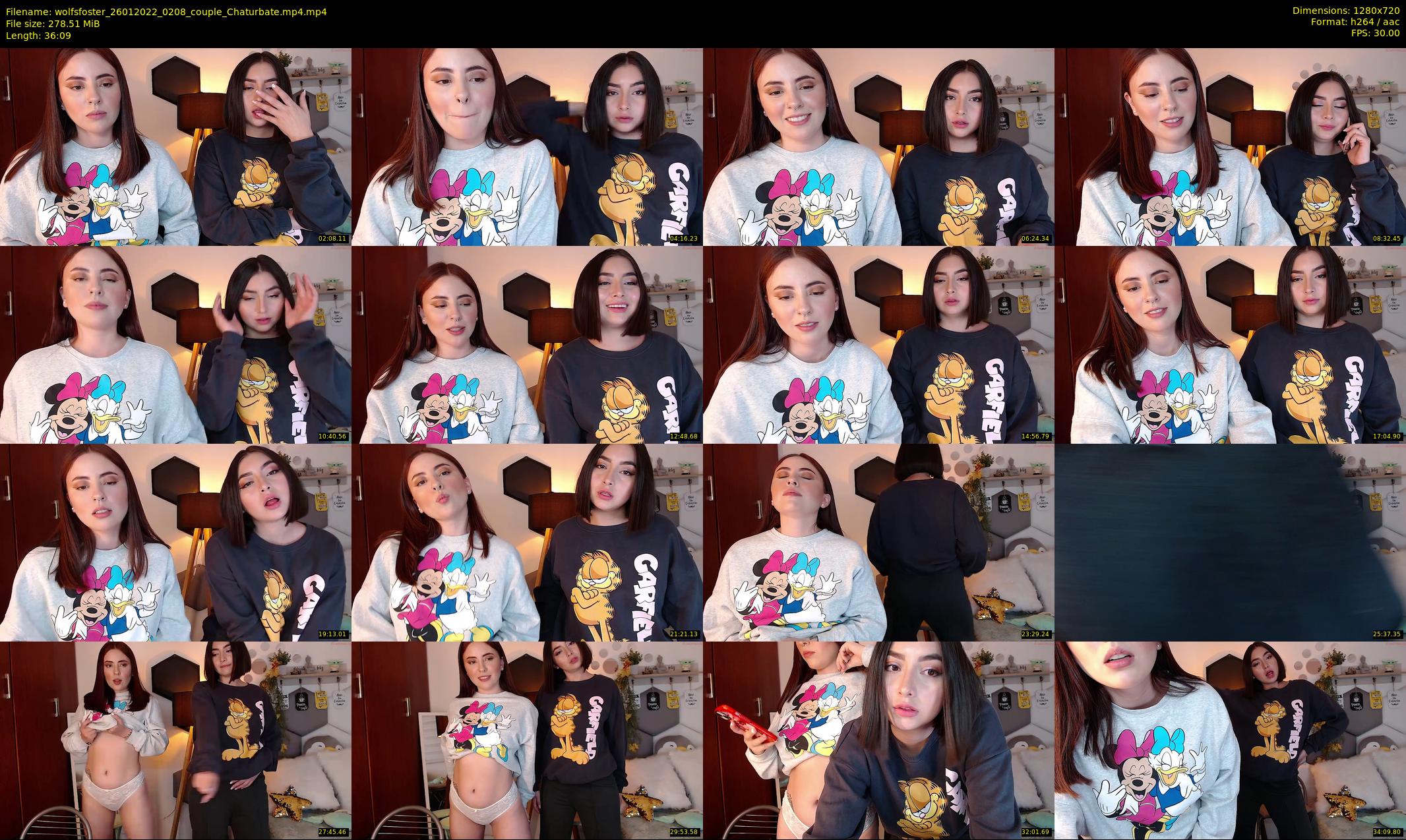 wolfsfoster — 37 minute Chaturbate couple cam show recording, 720p, Jan 26, 2022