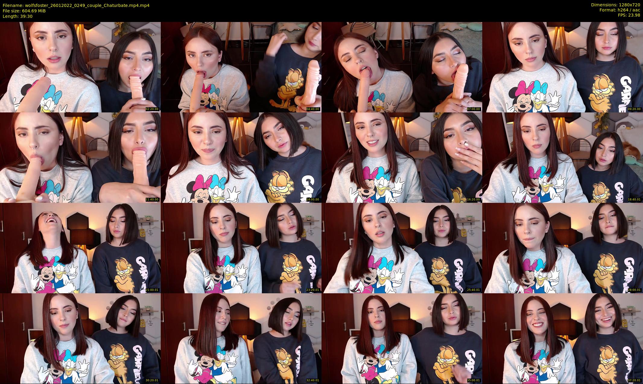 wolfsfoster — 40 minute Chaturbate couple cam show recording, 720p, Jan 26, 2022
