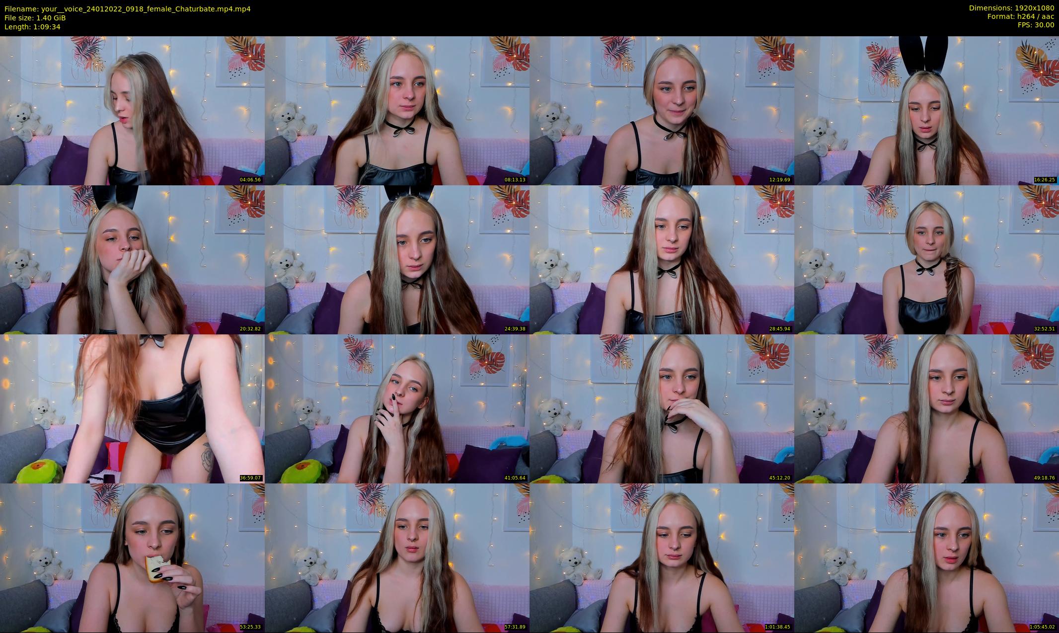 your__voice — 70 minute Chaturbate female cam show recording, 1080p, Jan 24, 2022