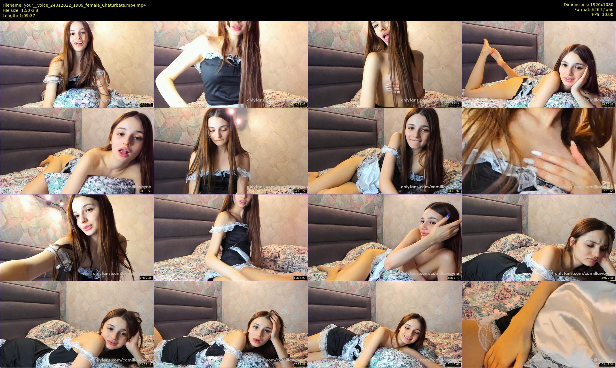 your__voice — 70 minute Chaturbate female cam show recording, 1080p, Jan 24, 2022