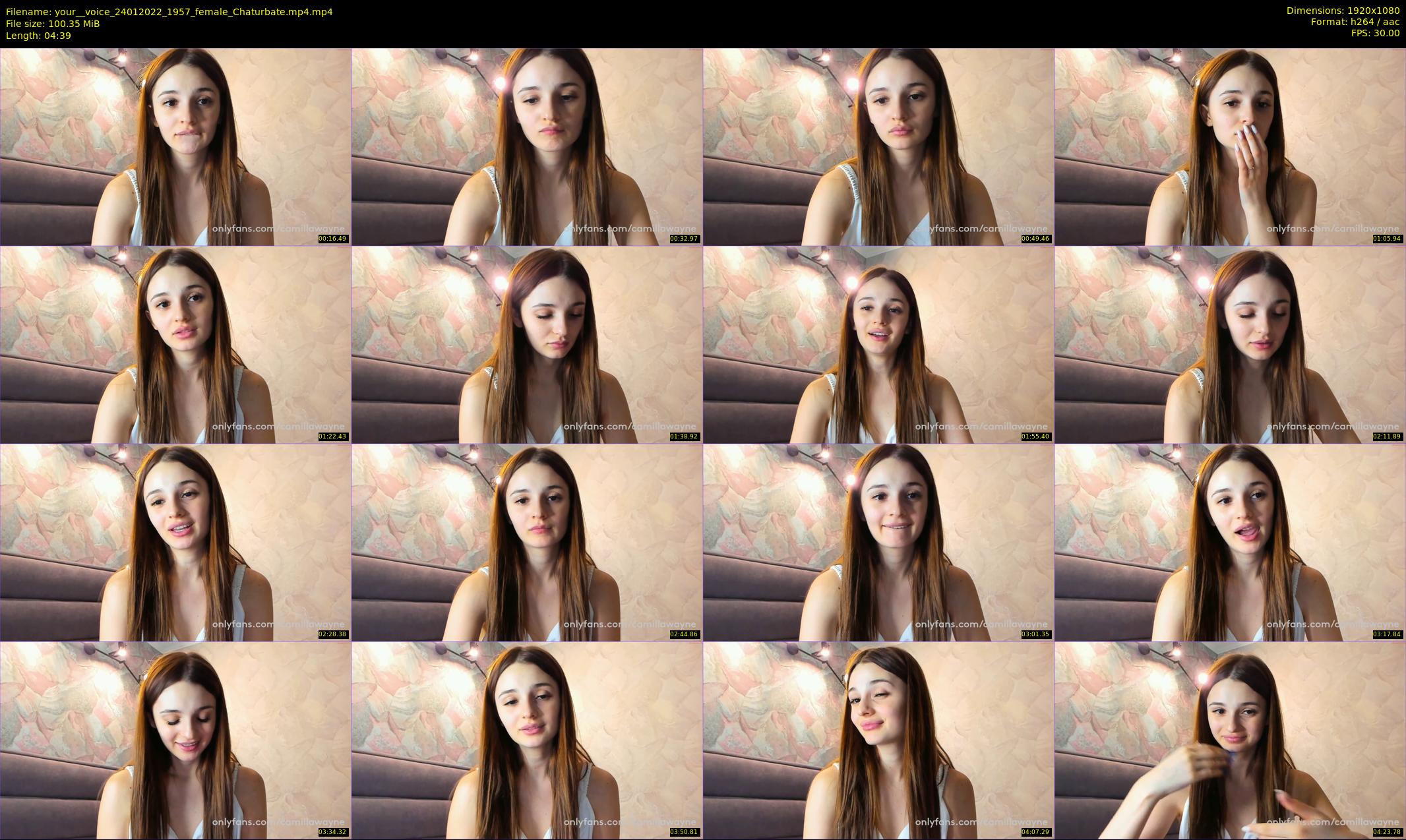 your__voice — 5 minute Chaturbate female cam show recording, 1080p, Jan 24, 2022