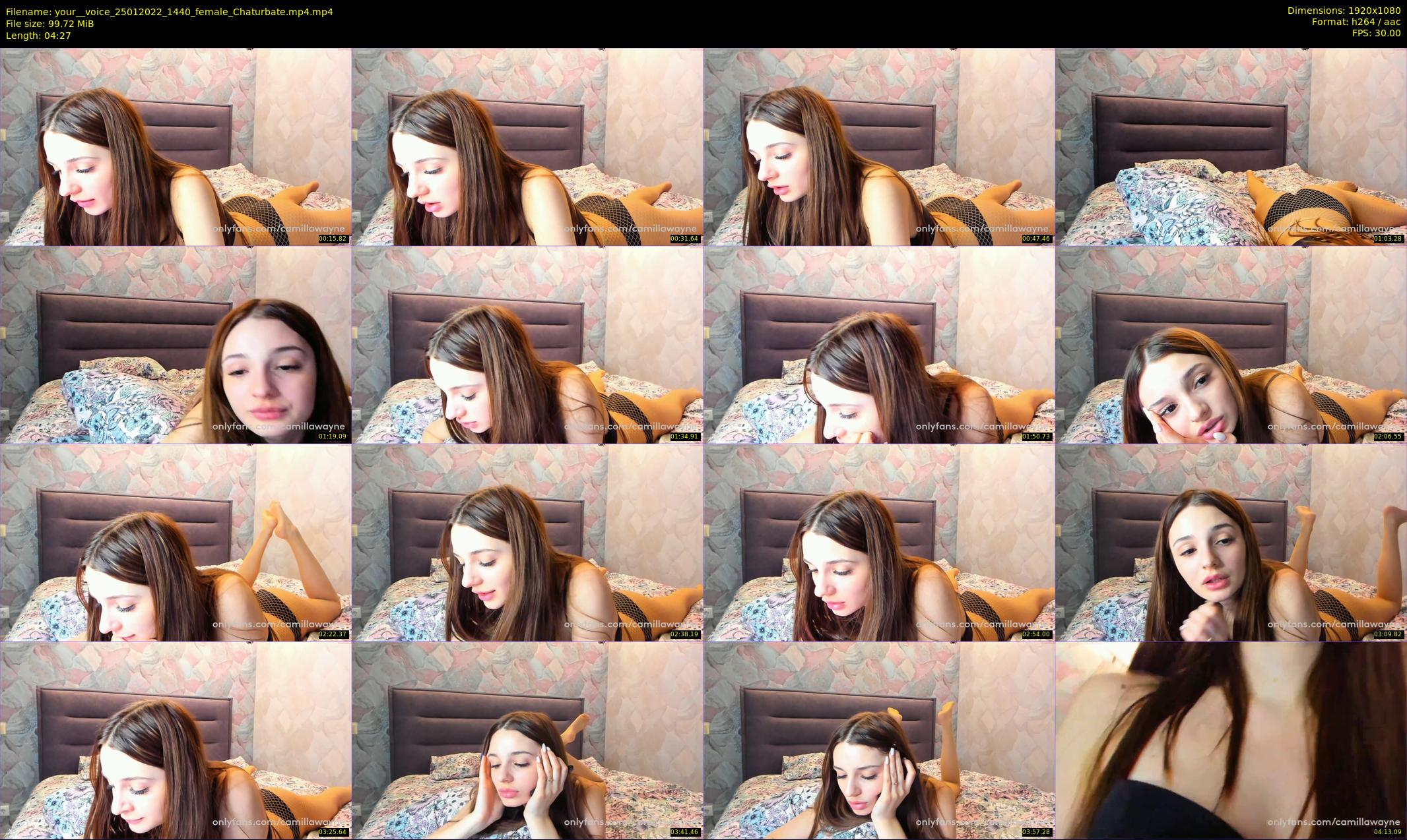 your__voice — 5 minute Chaturbate female cam show recording, 1080p, Jan 25, 2022
