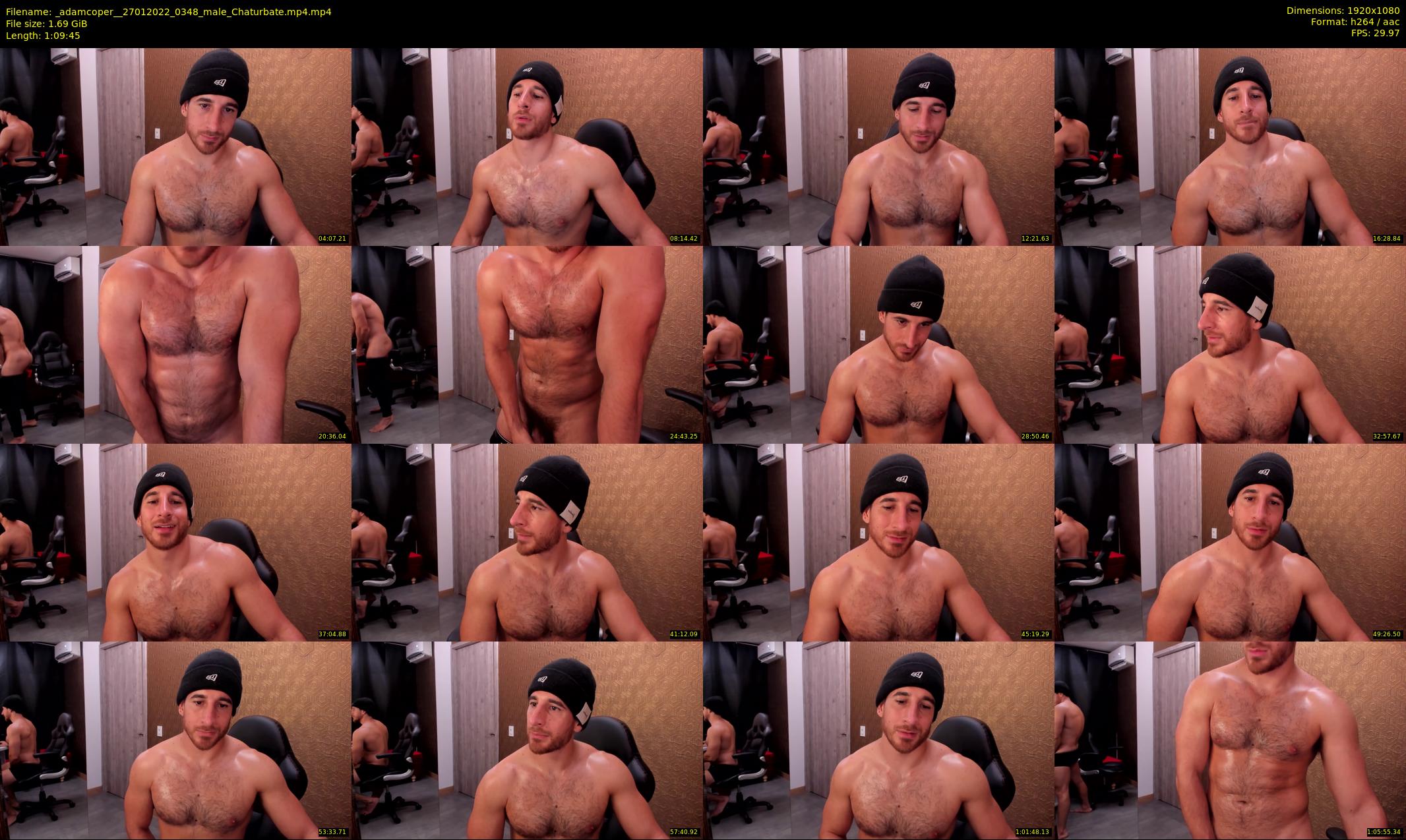 _adamcoper_ — 70 minute Chaturbate male cam show recording, 1080p, Jan 27, 2022