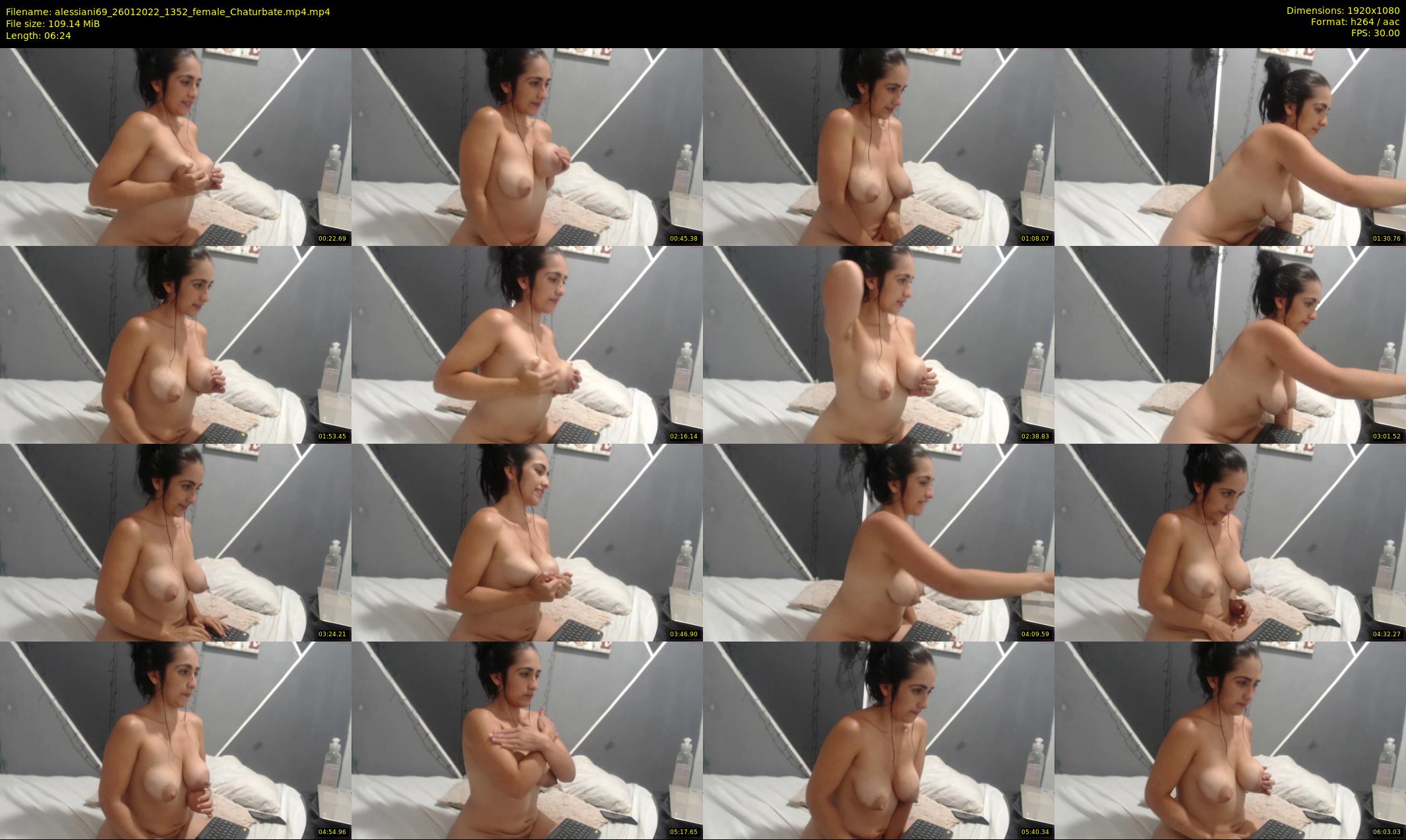 alessiani69 — 7 minute Chaturbate female cam show recording, 1080p, Jan 26, 2022