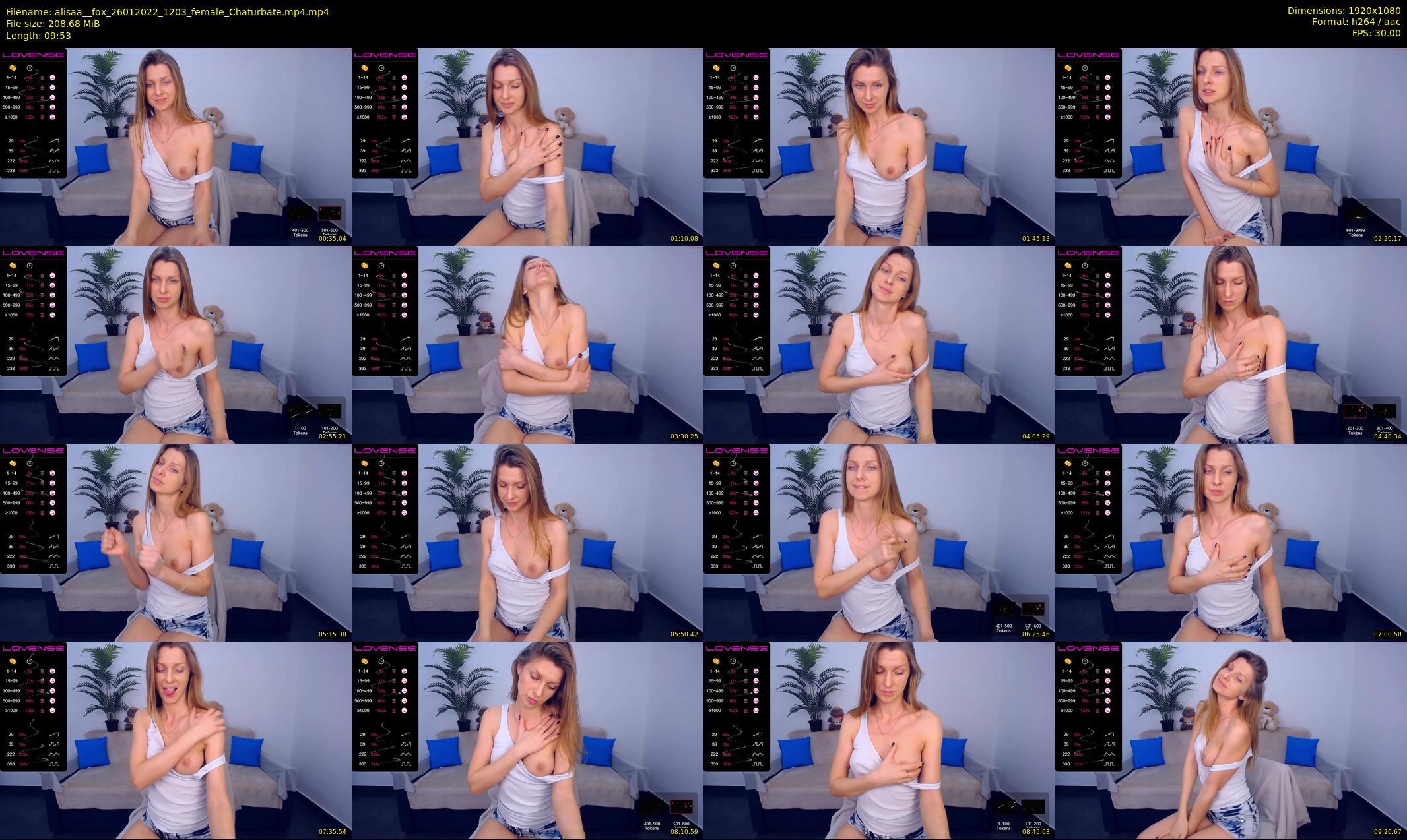 alisaa__fox — 10 minute Chaturbate female cam show recording, 1080p, Jan 26, 2022