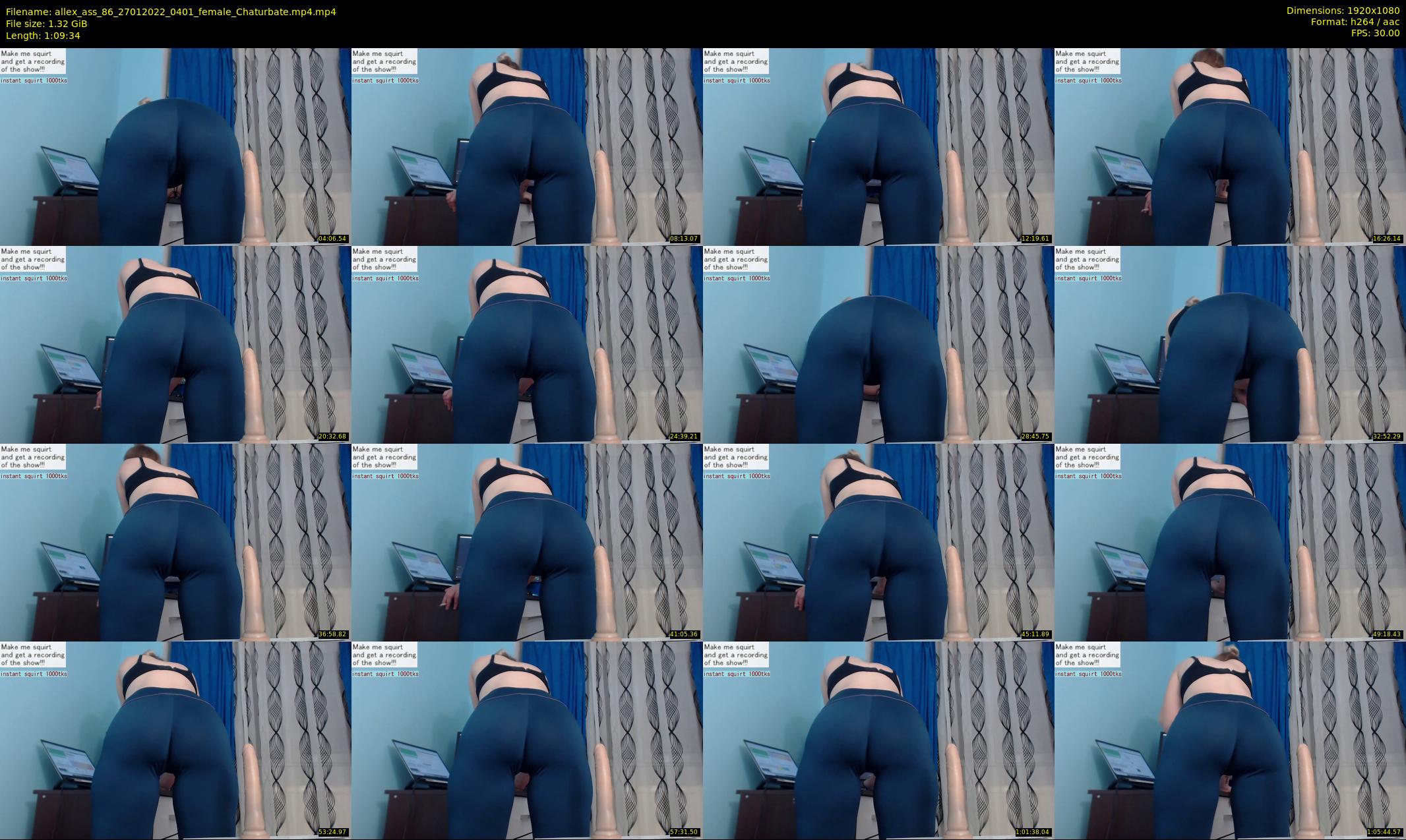 allex_ass_86 — 70 minute Chaturbate female cam show recording, 1080p, Jan 27, 2022