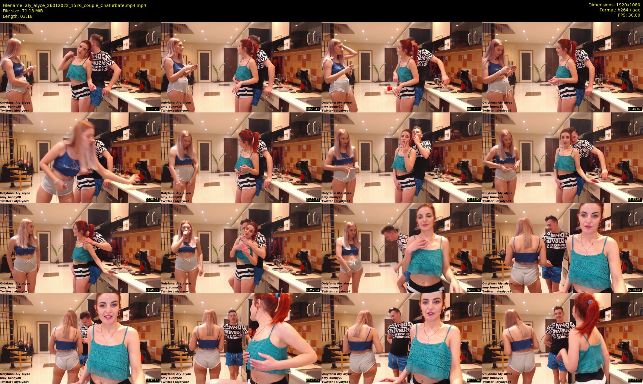 aly_alyce — 4 minute Chaturbate female cam show recording, 1080p, Jan 26, 2022