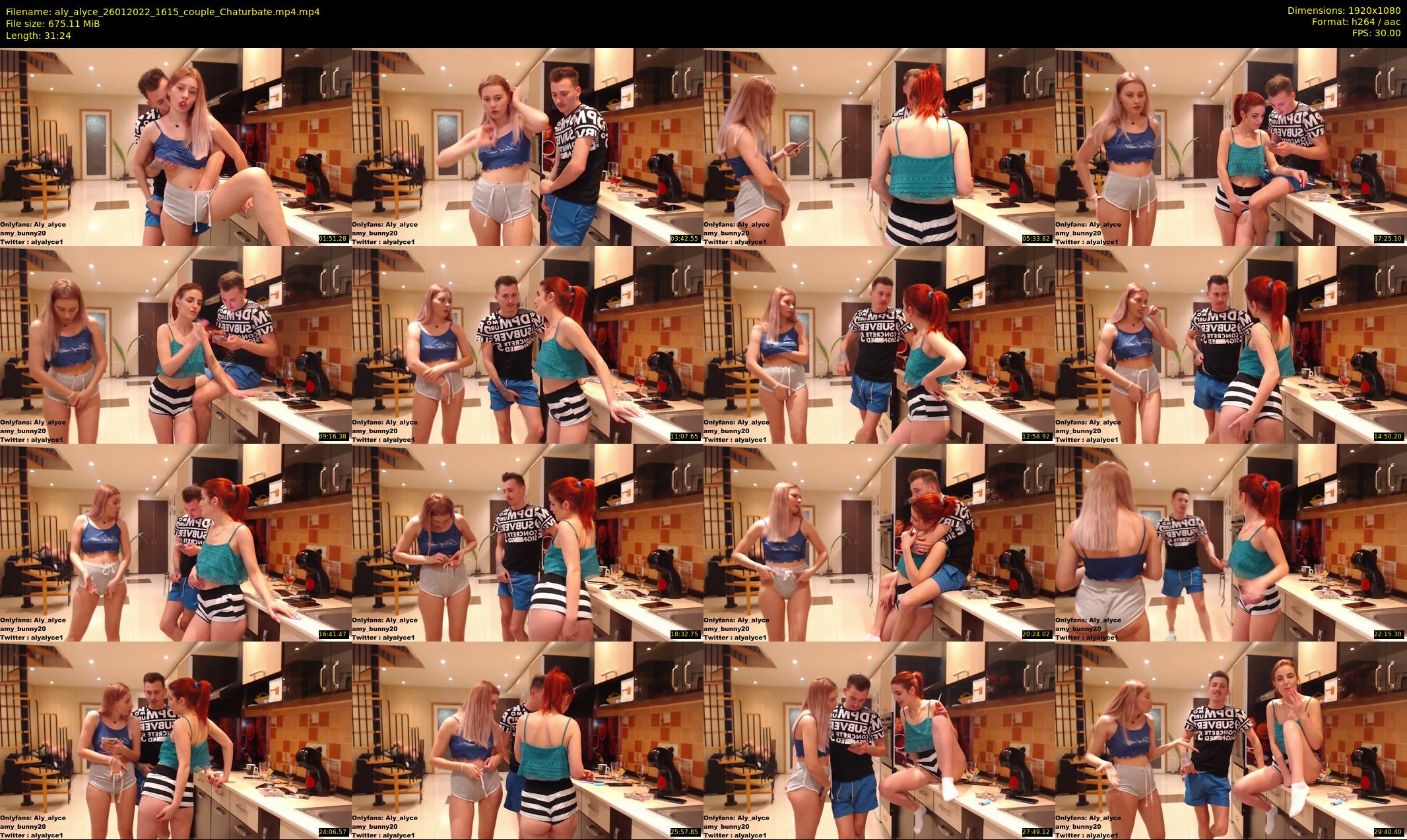 aly_alyce — 32 minute Chaturbate female cam show recording, 1080p, Jan 26, 2022