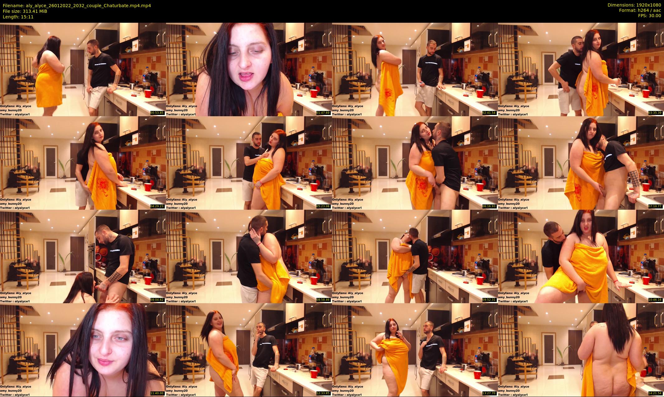 aly_alyce — 16 minute Chaturbate female cam show recording, 1080p, Jan 26, 2022