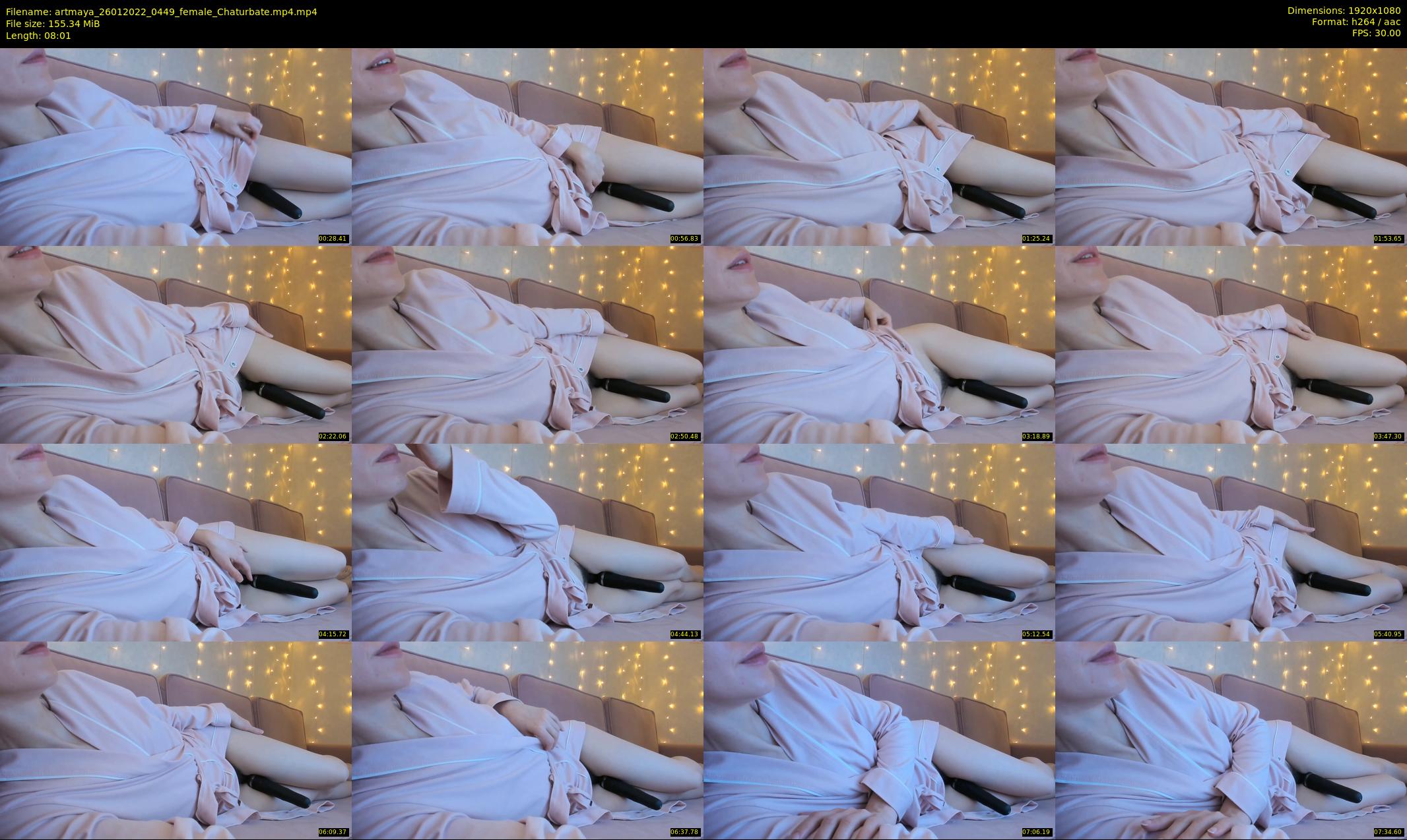 artmaya — 9 minute Chaturbate female cam show recording, 1080p, Jan 26, 2022