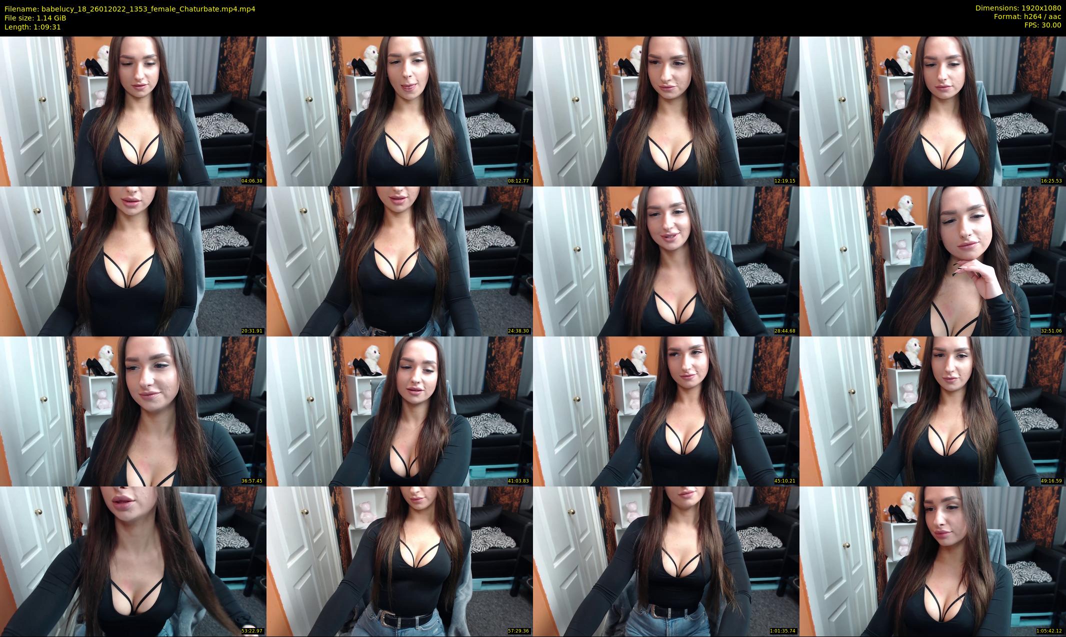 babelucy_18 — 70 minute Chaturbate female cam show recording, 1080p, Jan 26, 2022
