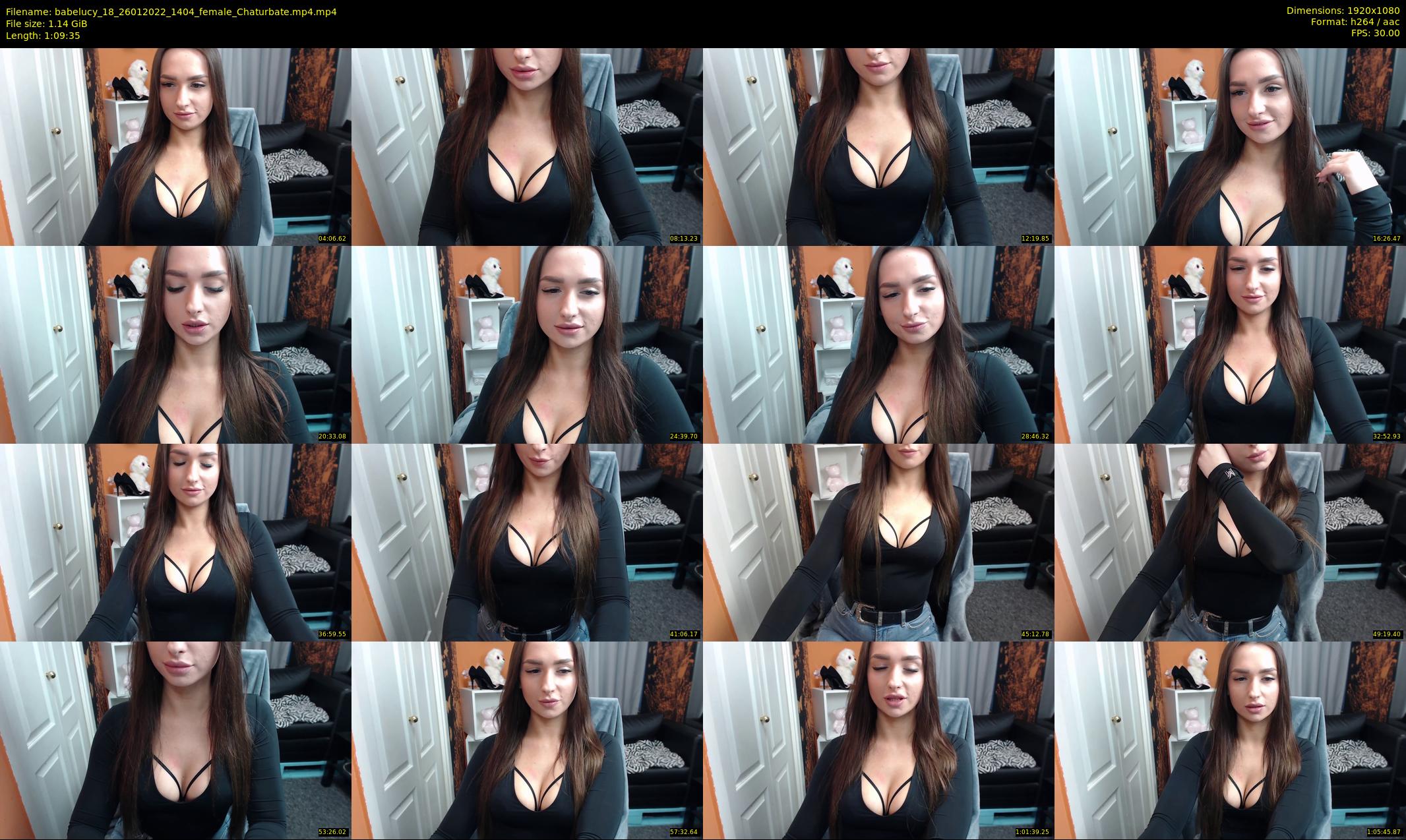 babelucy_18 — 70 minute Chaturbate female cam show recording, 1080p, Jan 26, 2022
