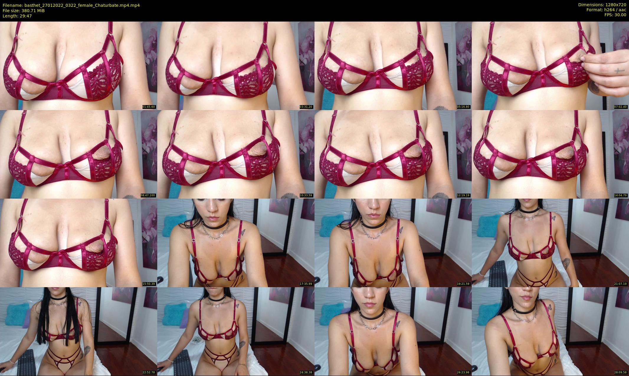 basthet — 30 minute Chaturbate female cam show recording, 720p, Jan 27, 2022