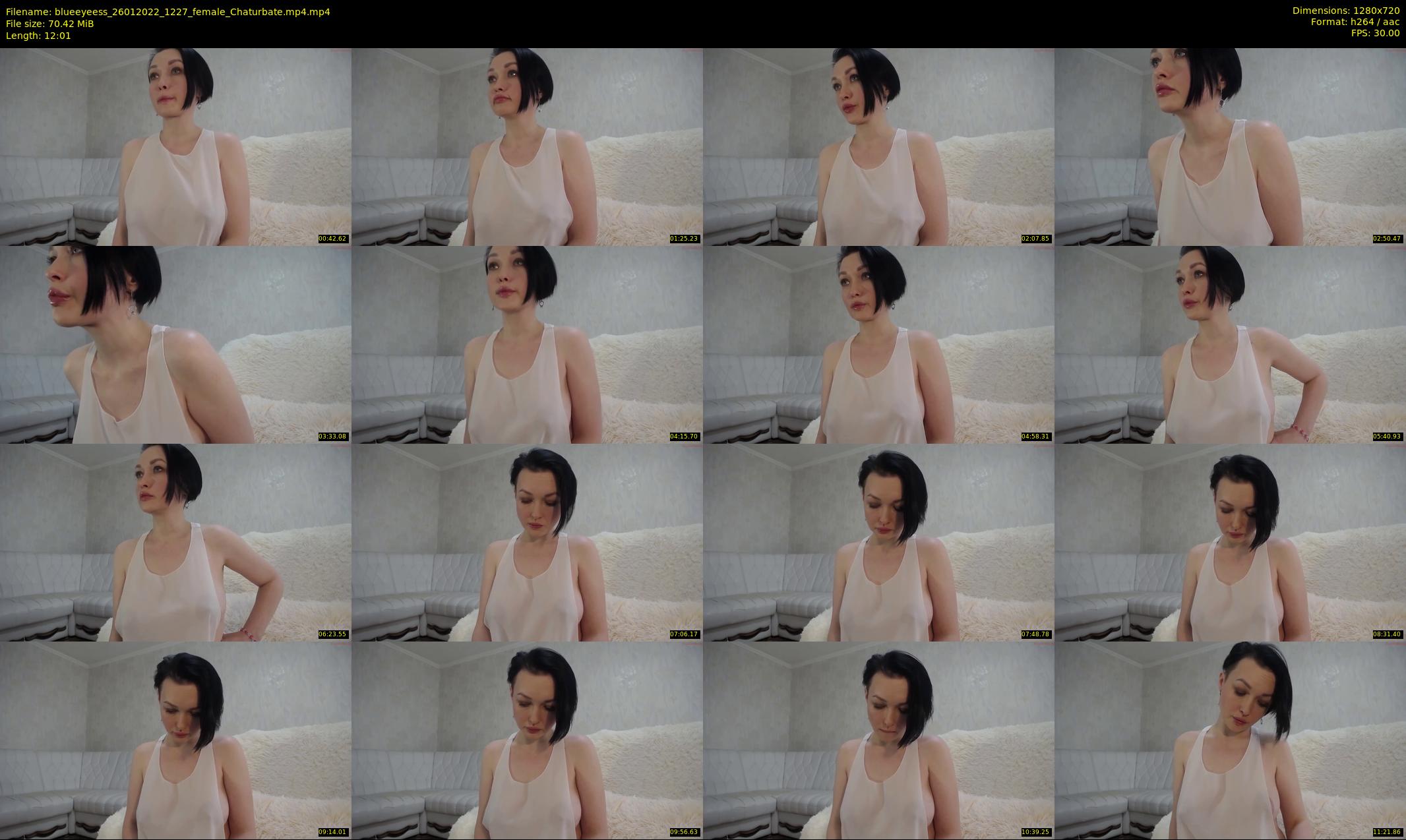 blueeyeess — 13 minute Chaturbate female cam show recording, 720p, Jan 26, 2022