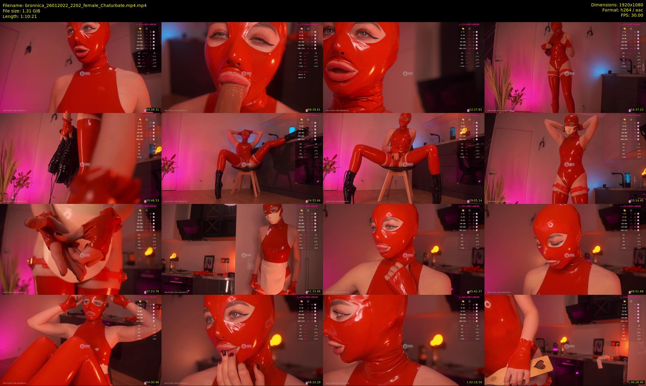 bronnica — 71 minute Chaturbate female cam show recording, 1080p, Jan 26, 2022