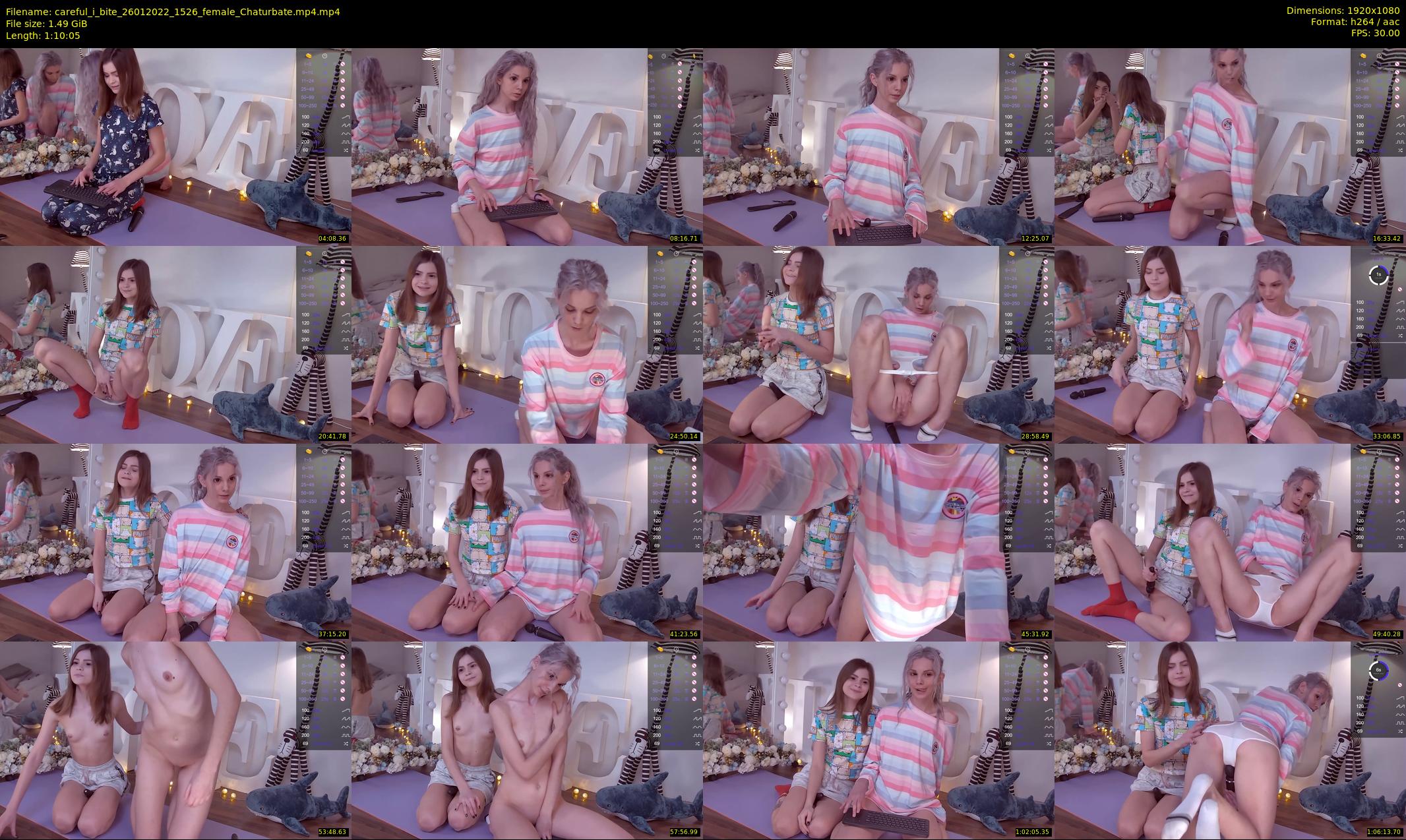 careful_i_bite — 71 minute Chaturbate female cam show recording, 1080p, Jan 26, 2022