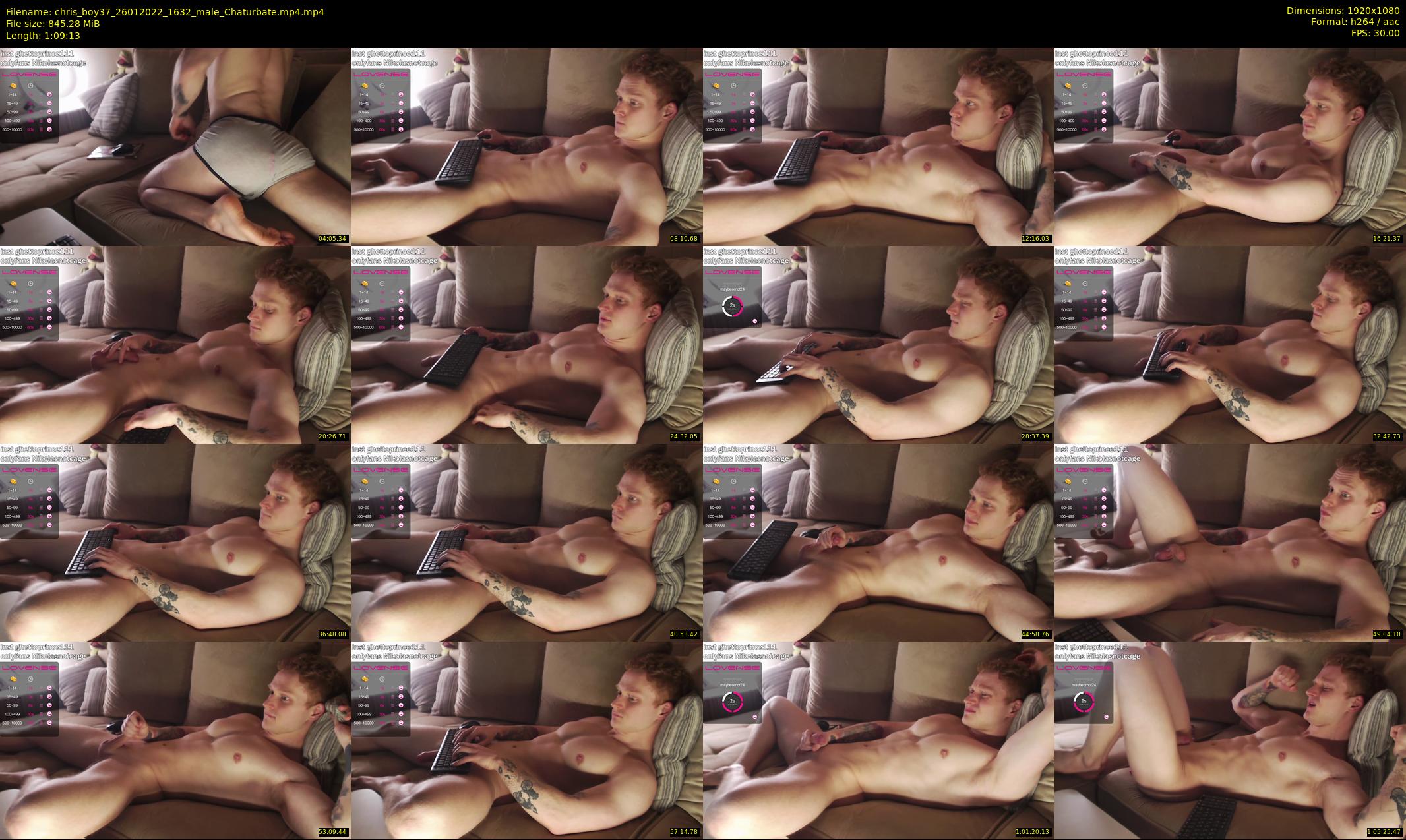 chris_boy37 — 70 minute Chaturbate male cam show recording, 1080p, Jan 26, 2022
