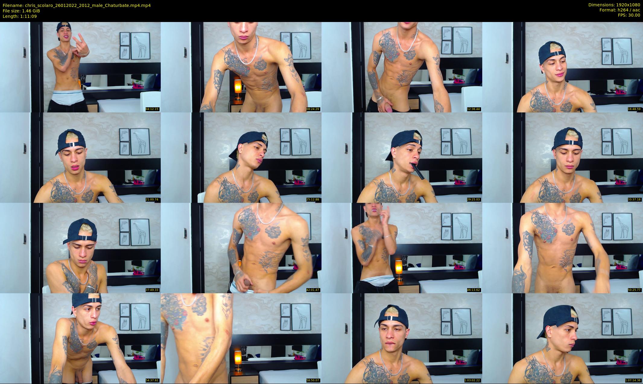 chris_scolaro — 72 minute Chaturbate male cam show recording, 1080p, Jan 26, 2022
