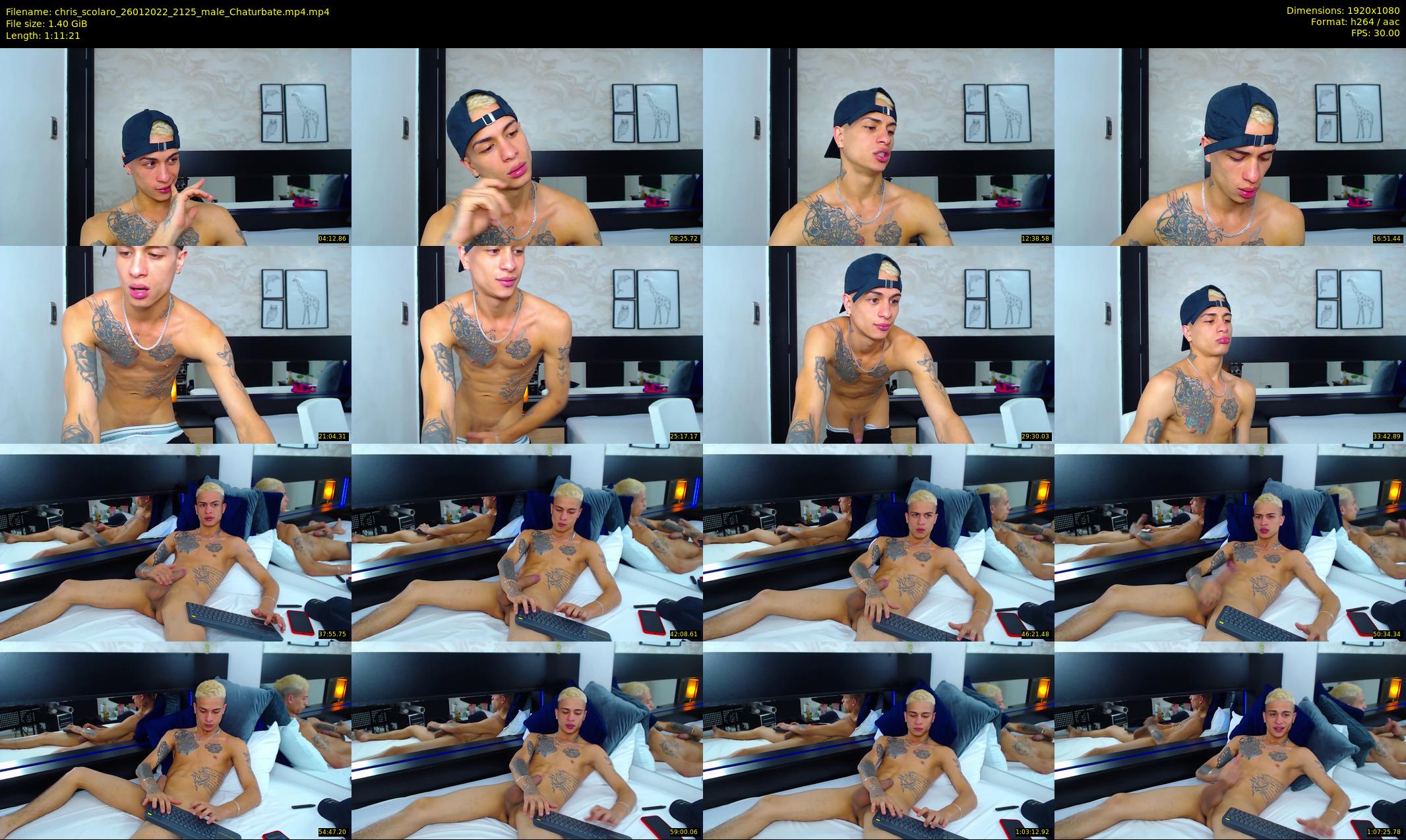 chris_scolaro — 72 minute Chaturbate male cam show recording, 1080p, Jan 26, 2022