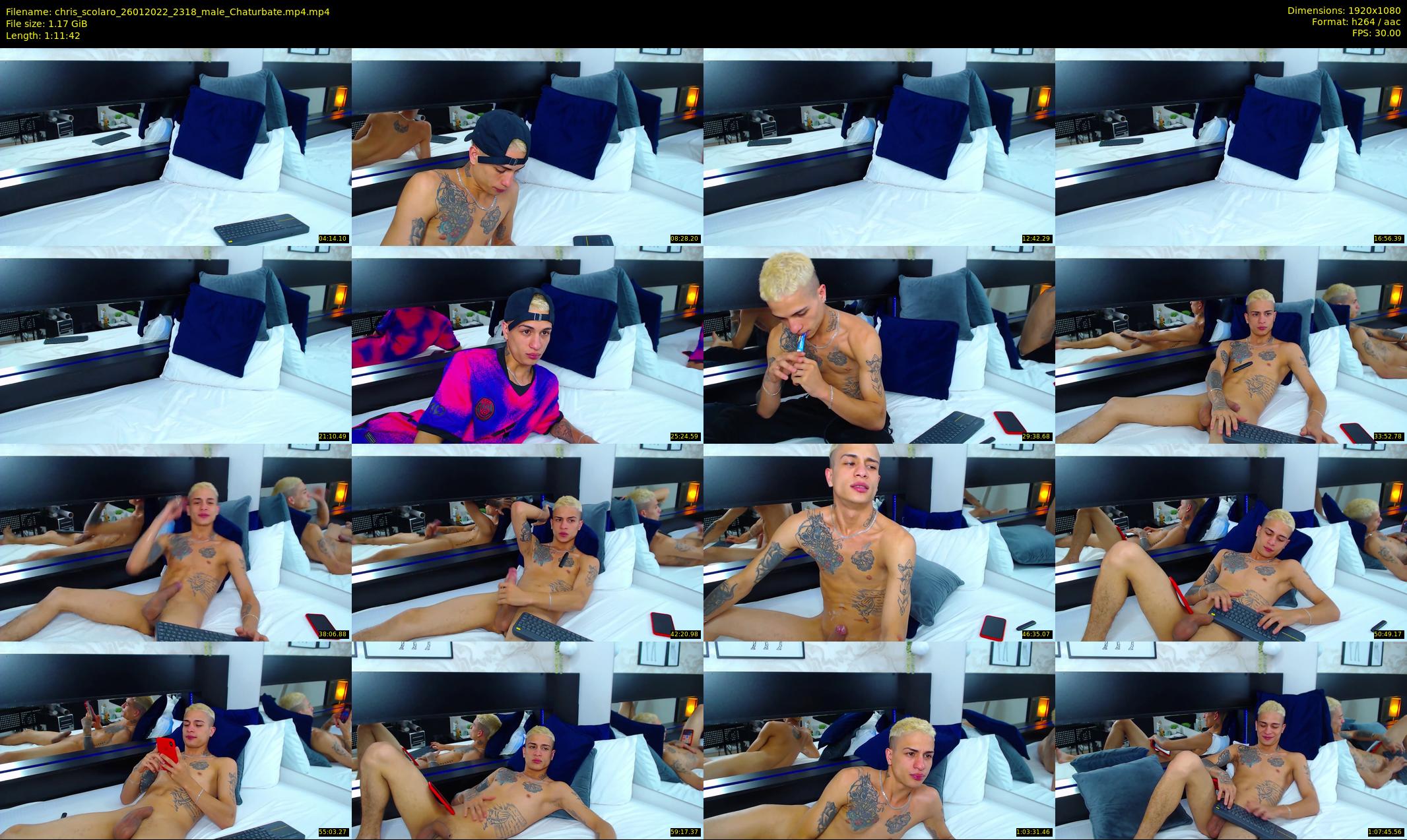 chris_scolaro — 72 minute Chaturbate male cam show recording, 1080p, Jan 26, 2022