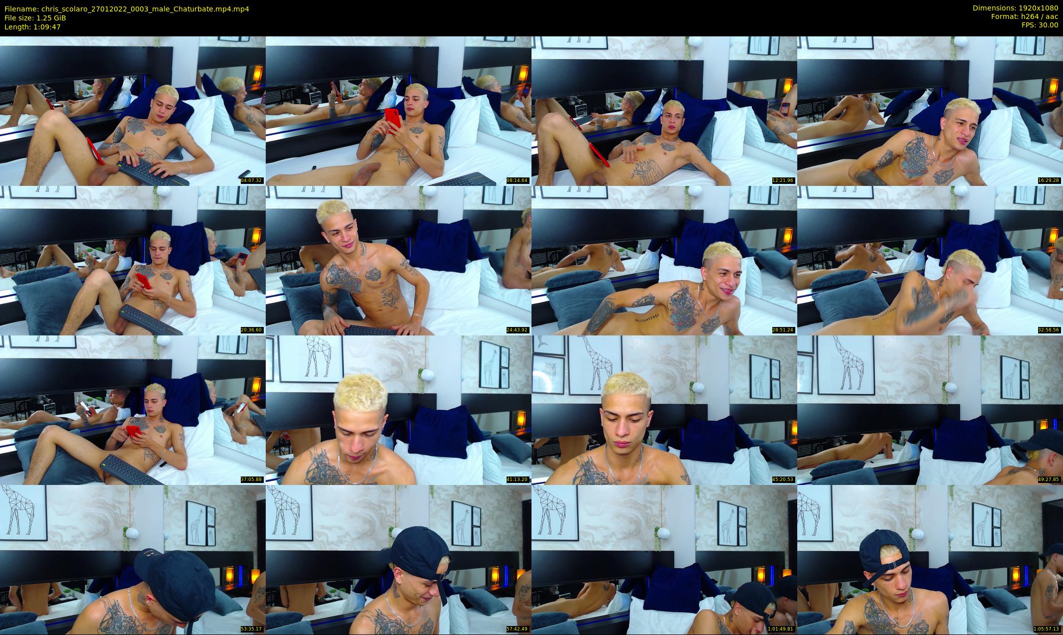 chris_scolaro — 70 minute Chaturbate male cam show recording, 1080p, Jan 27, 2022