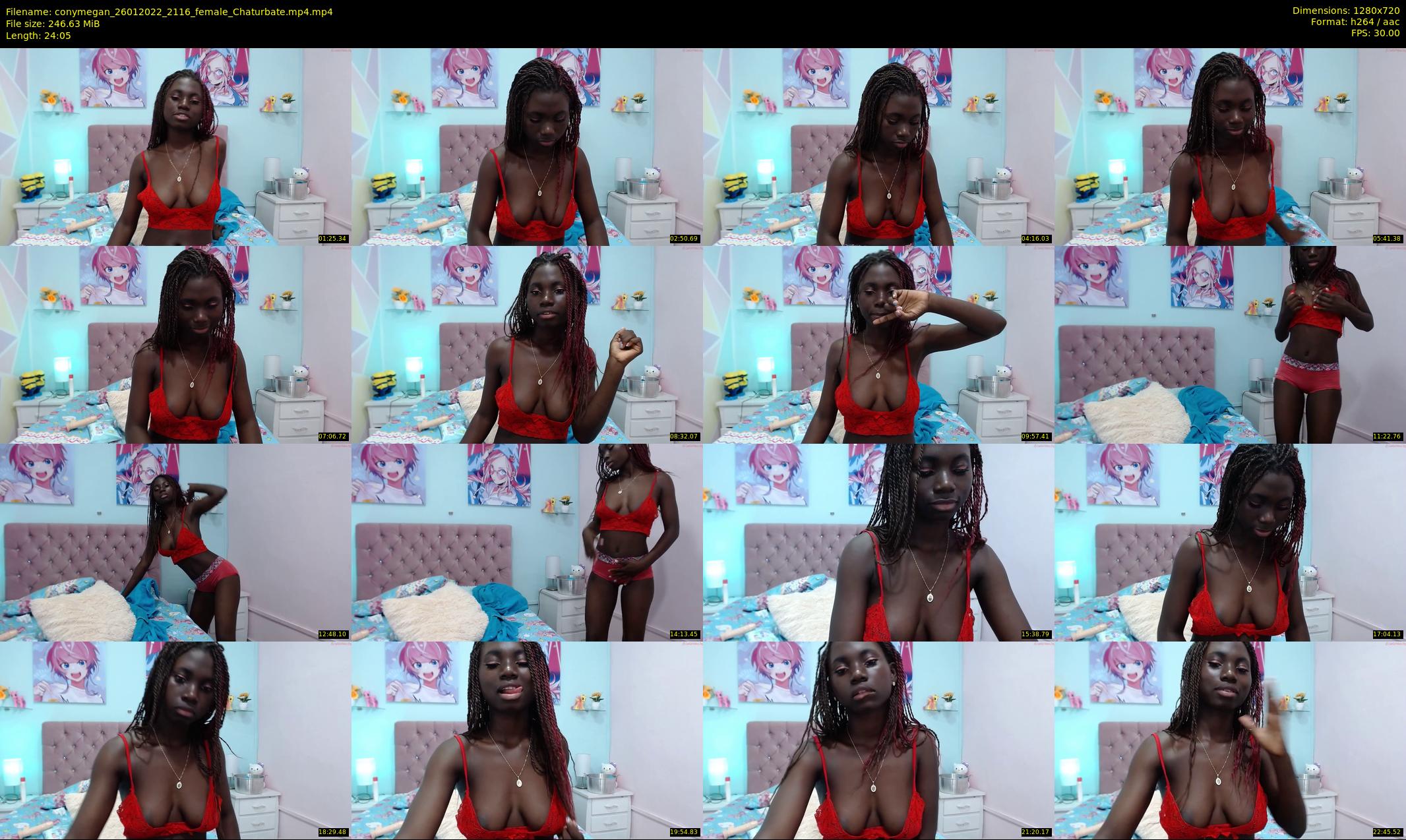 conymegan — 25 minute Chaturbate female cam show recording, 720p, Jan 26, 2022