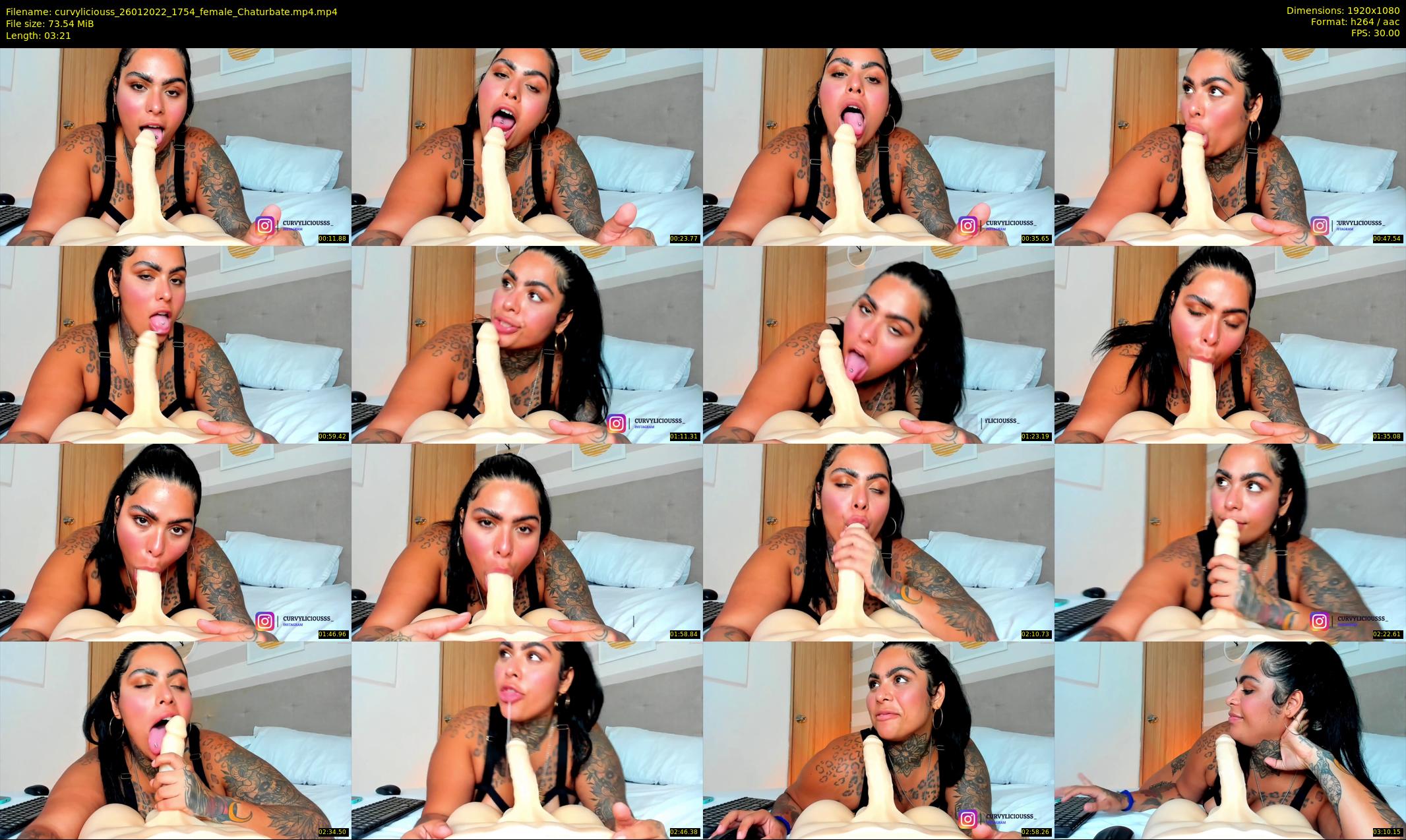 curvyliciouss — 4 minute Chaturbate female cam show recording, 1080p, Jan 26, 2022