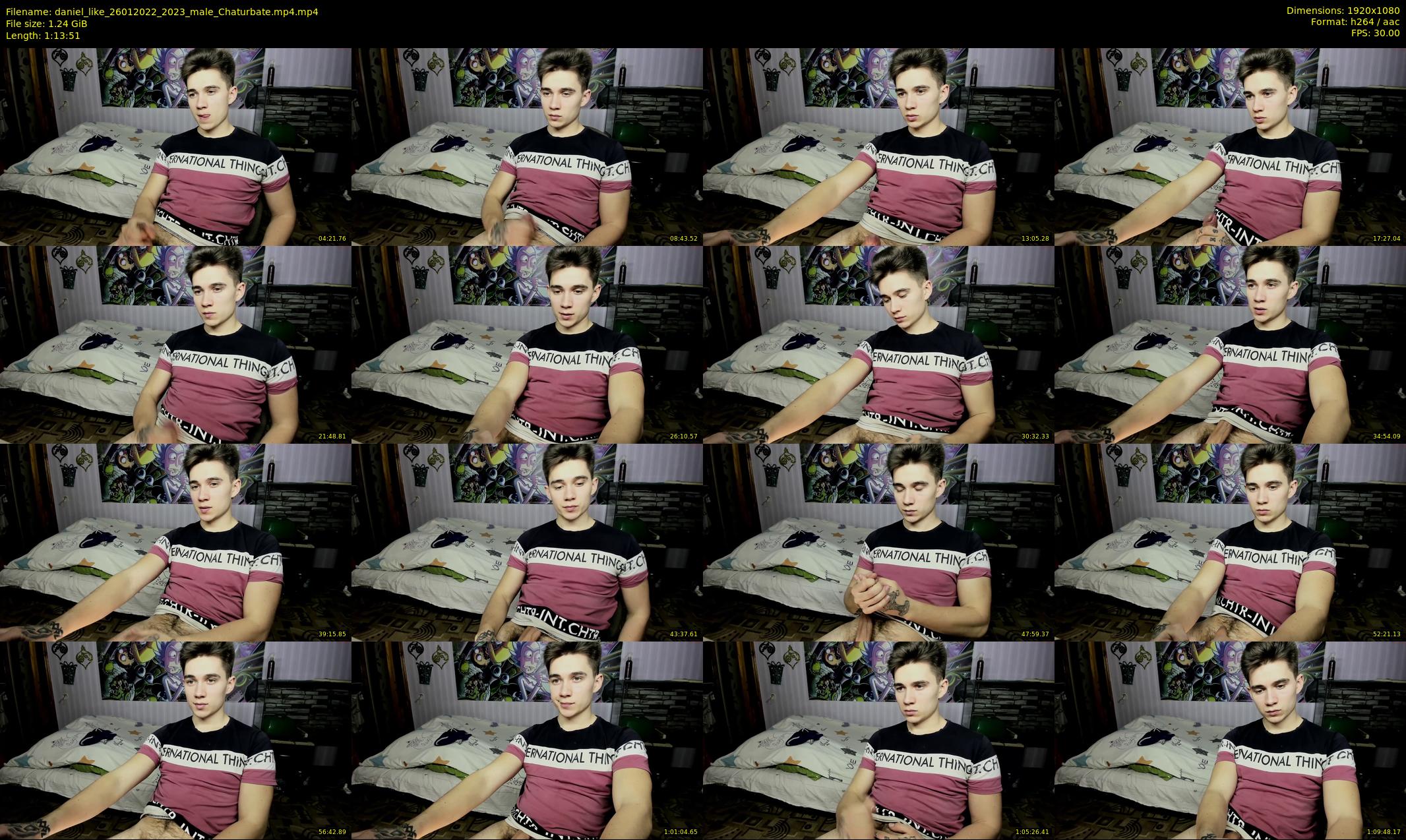 daniel_like — 74 minute Chaturbate male cam show recording, 1080p, Jan 26, 2022
