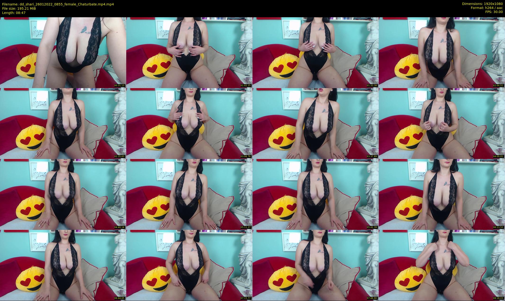 dd_shari — 9 minute Chaturbate female cam show recording, 1080p, Jan 26, 2022