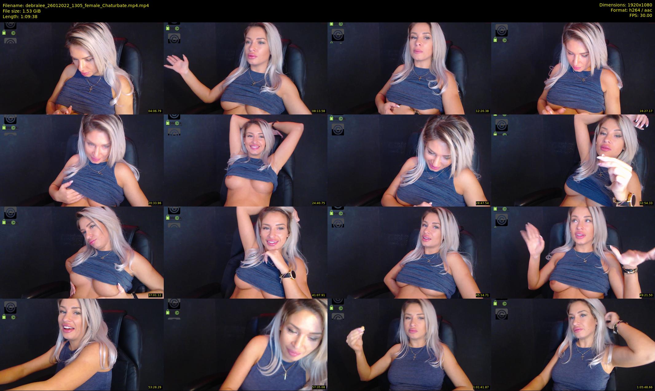 debralee — 70 minute Chaturbate female cam show recording, 1080p, Jan 26, 2022