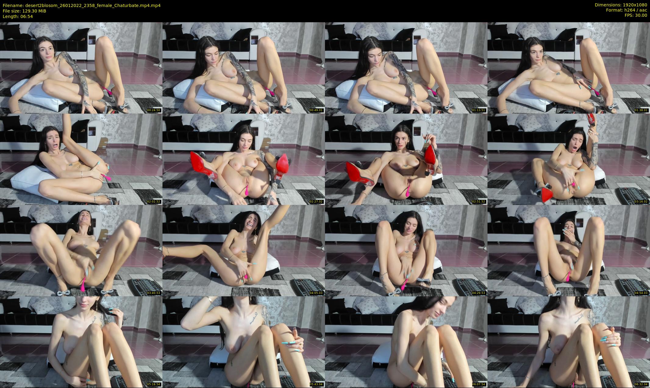 desert2blosom — 7 minute Chaturbate female cam show recording, 1080p, Jan 26, 2022