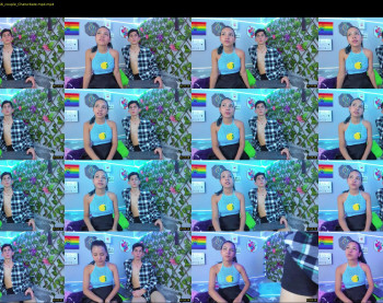 dianayleo — 4 minute Chaturbate couple cam show recording, 1080p, Jan 26, 2022