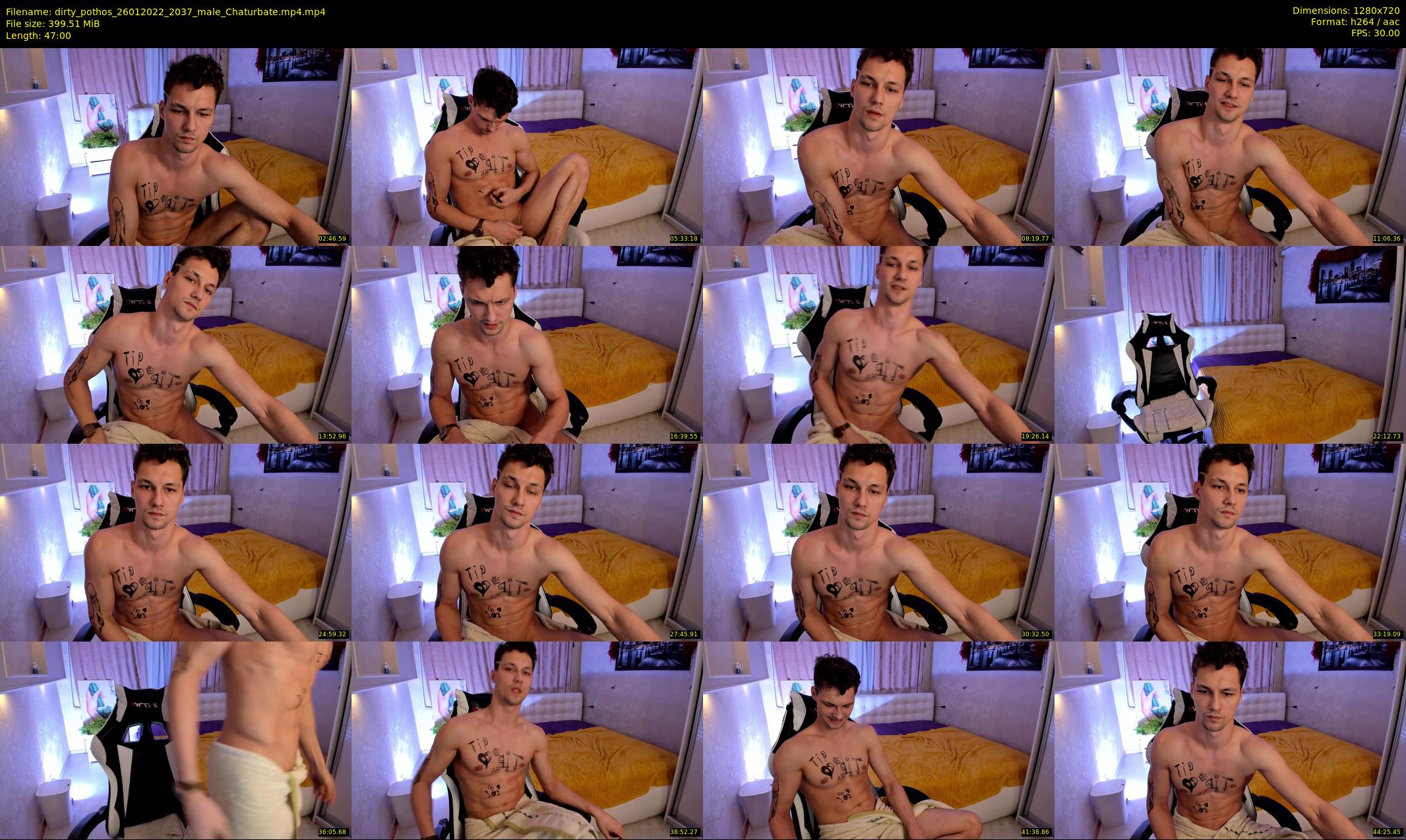 dirty_pothos — 47 minute Chaturbate male cam show recording, 720p, Jan 26, 2022