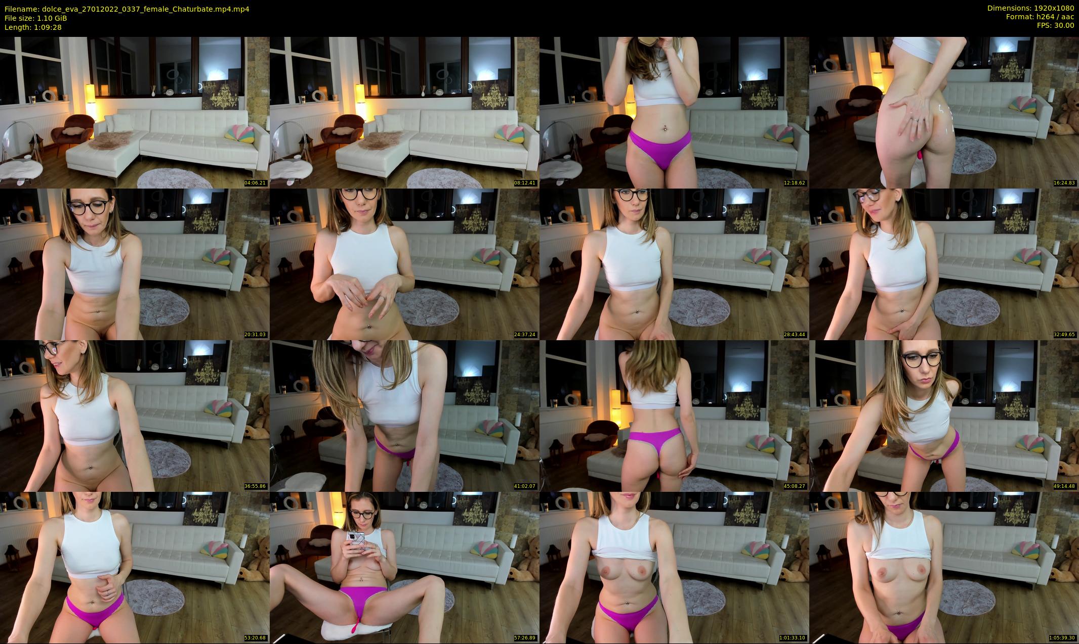 dolce_eva — 70 minute Chaturbate female cam show recording, 1080p, Jan 27, 2022