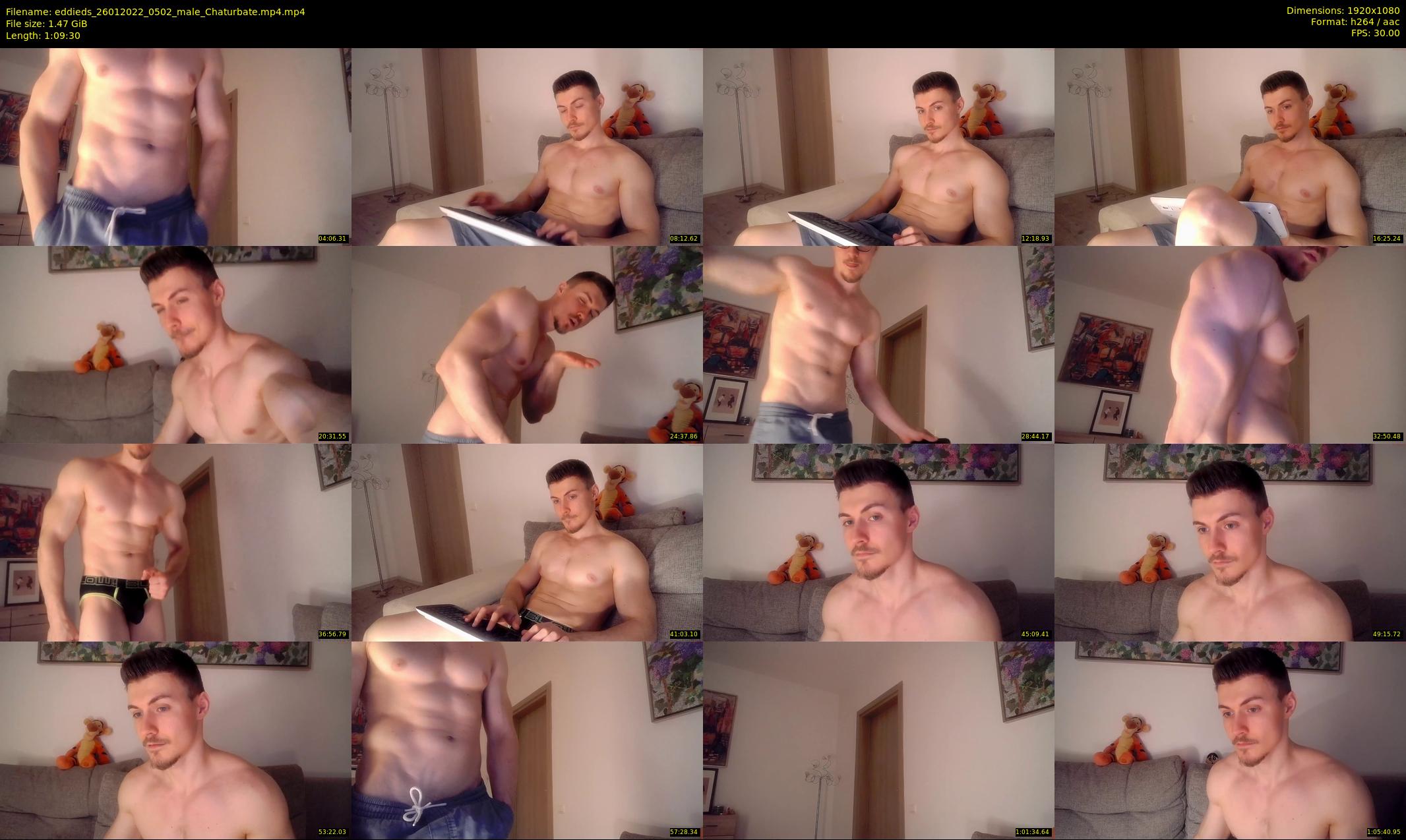 eddieds — 70 minute Chaturbate male cam show recording, 1080p, Jan 26, 2022