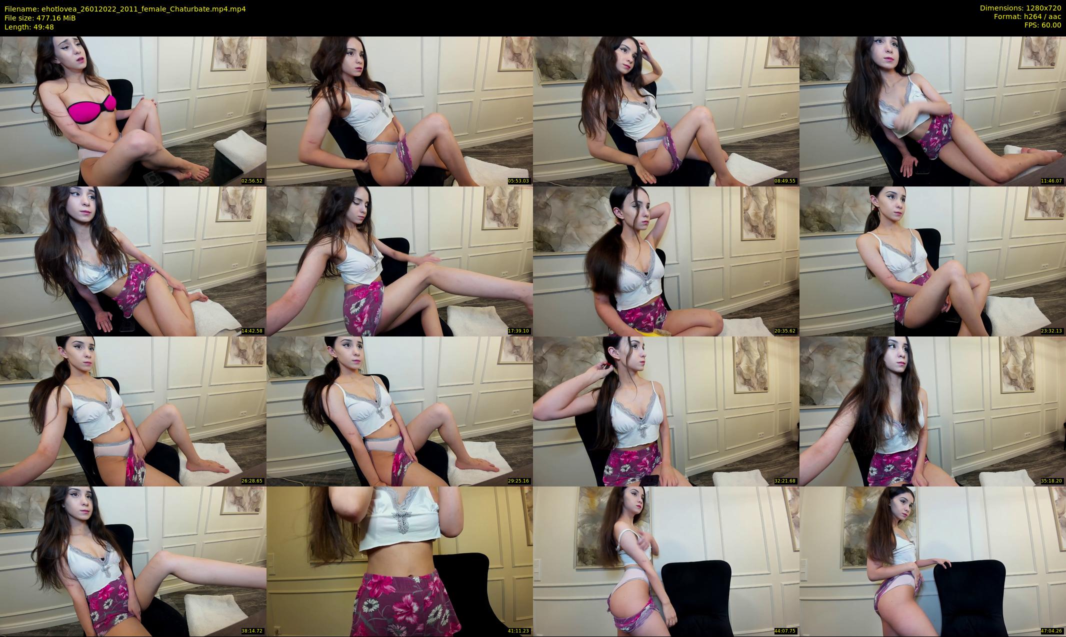 ehotlovea — 50 minute Chaturbate female cam show recording, 720p, Jan 26, 2022