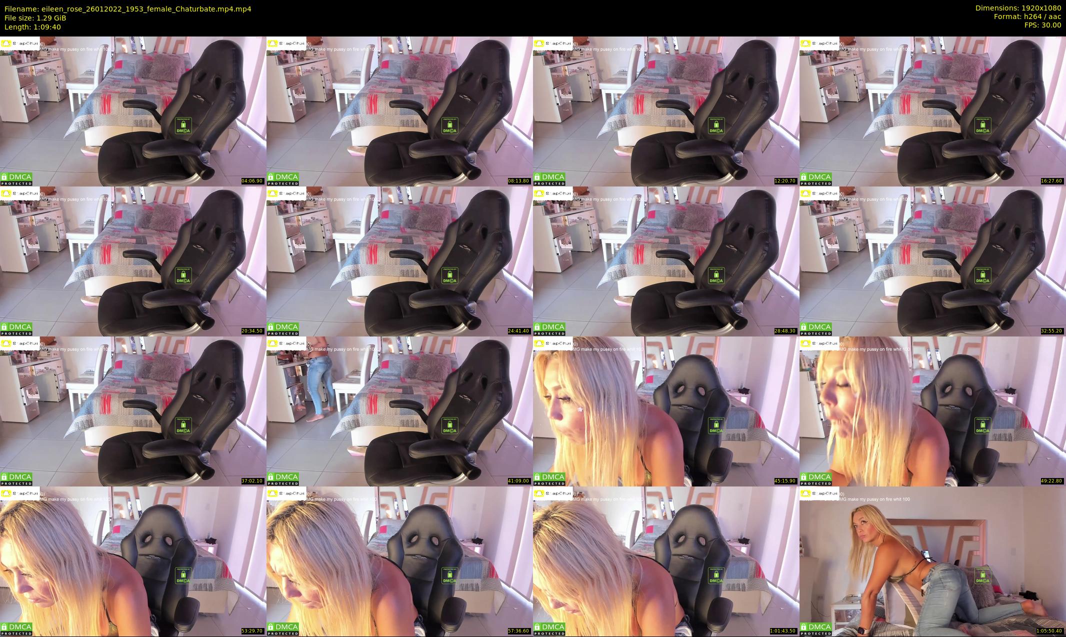 eileen_rose — 70 minute Chaturbate female cam show recording, 1080p, Jan 26, 2022
