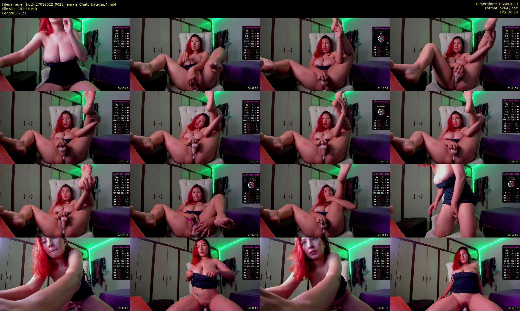 eli_hot5 — 8 minute Chaturbate female cam show recording, 1080p, Jan 27, 2022