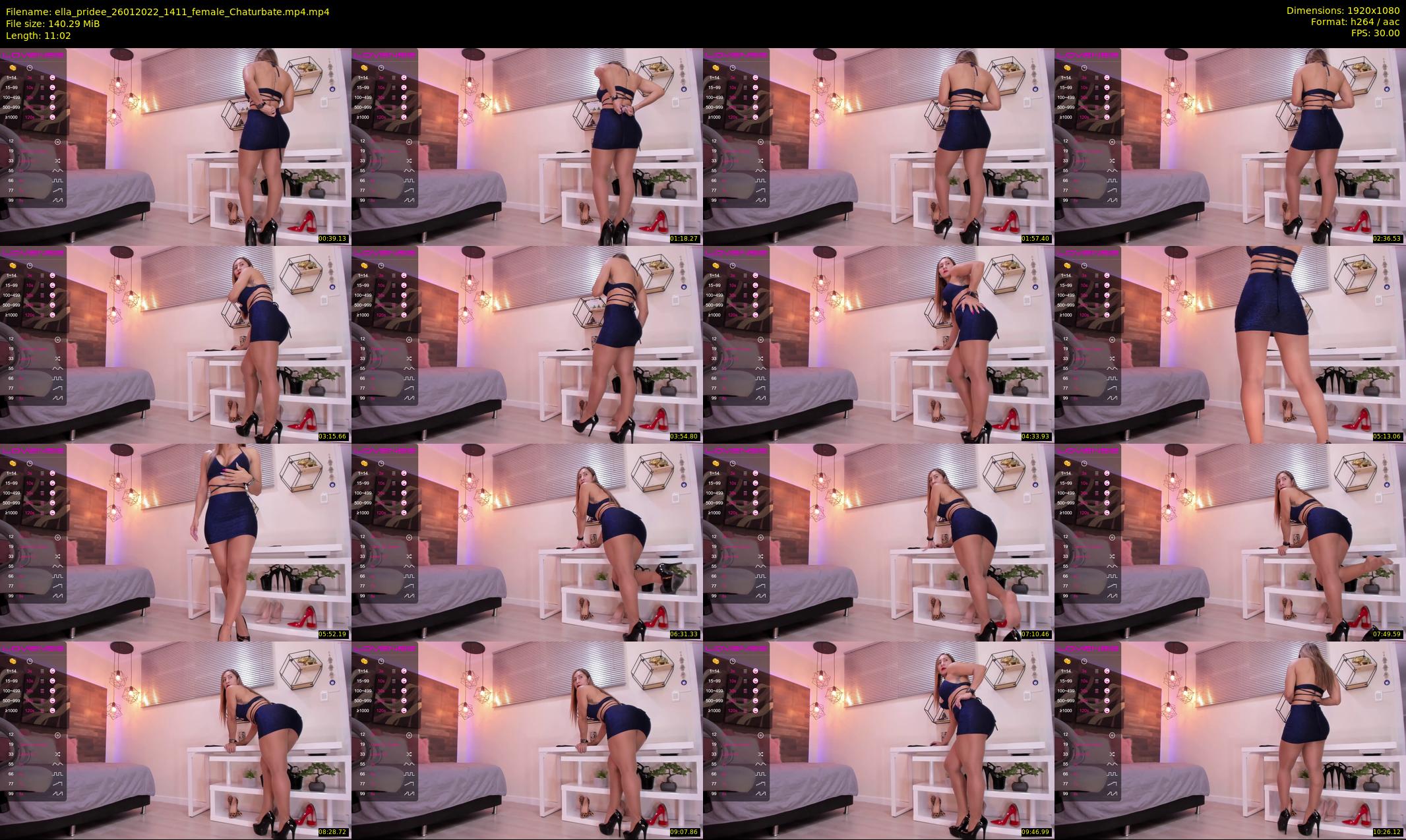 ella_pridee — 12 minute Chaturbate female cam show recording, 1080p, Jan 26, 2022