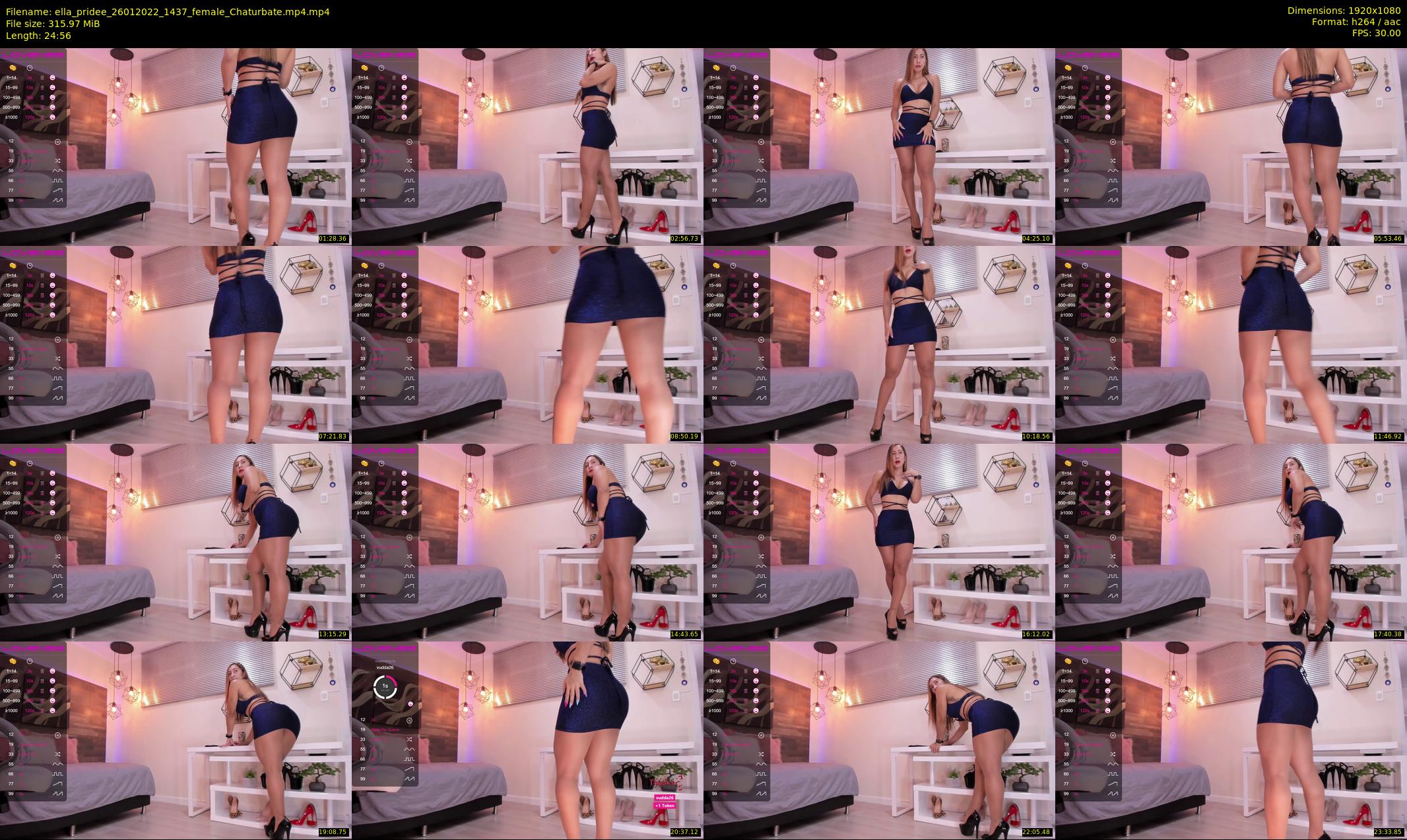 ella_pridee — 25 minute Chaturbate female cam show recording, 1080p, Jan 26, 2022