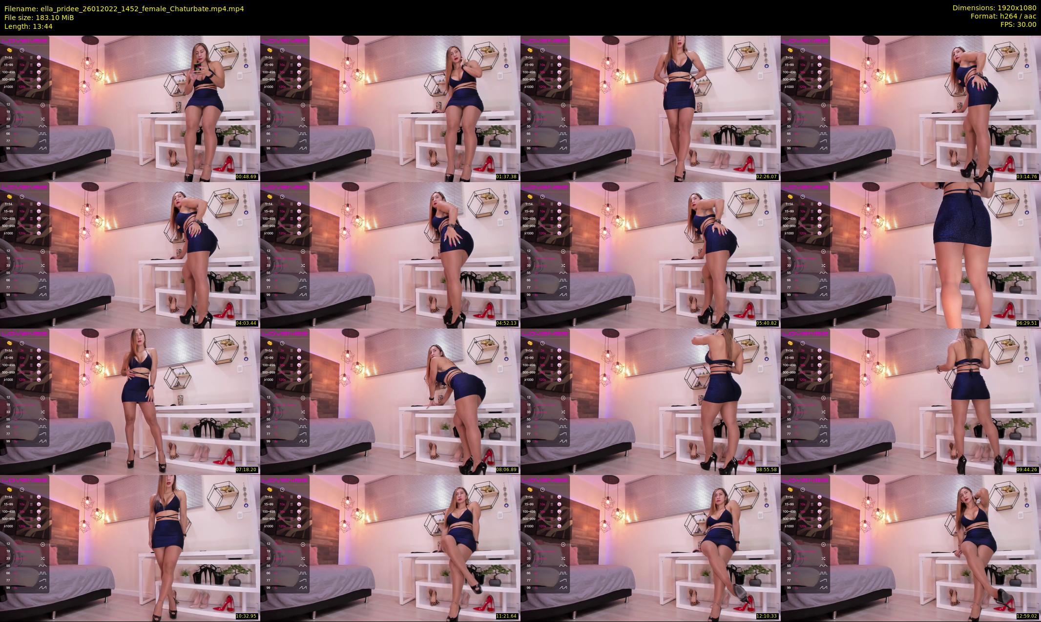 ella_pridee — 14 minute Chaturbate female cam show recording, 1080p, Jan 26, 2022