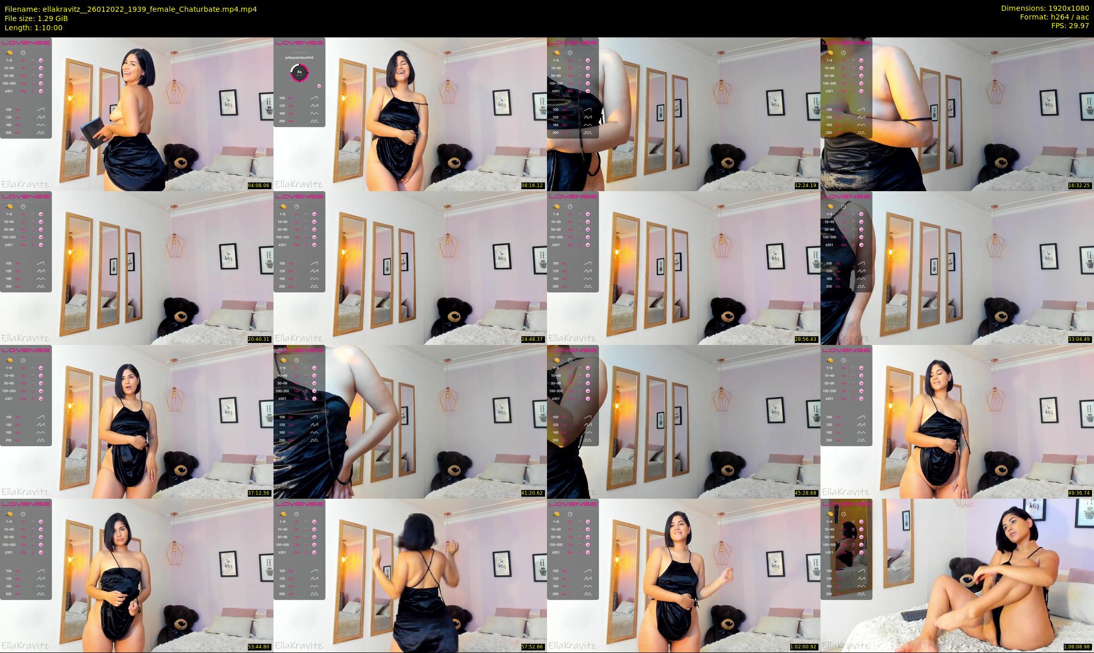 ellakravitz_ — 70 minute Chaturbate female cam show recording, 1080p, Jan 26, 2022