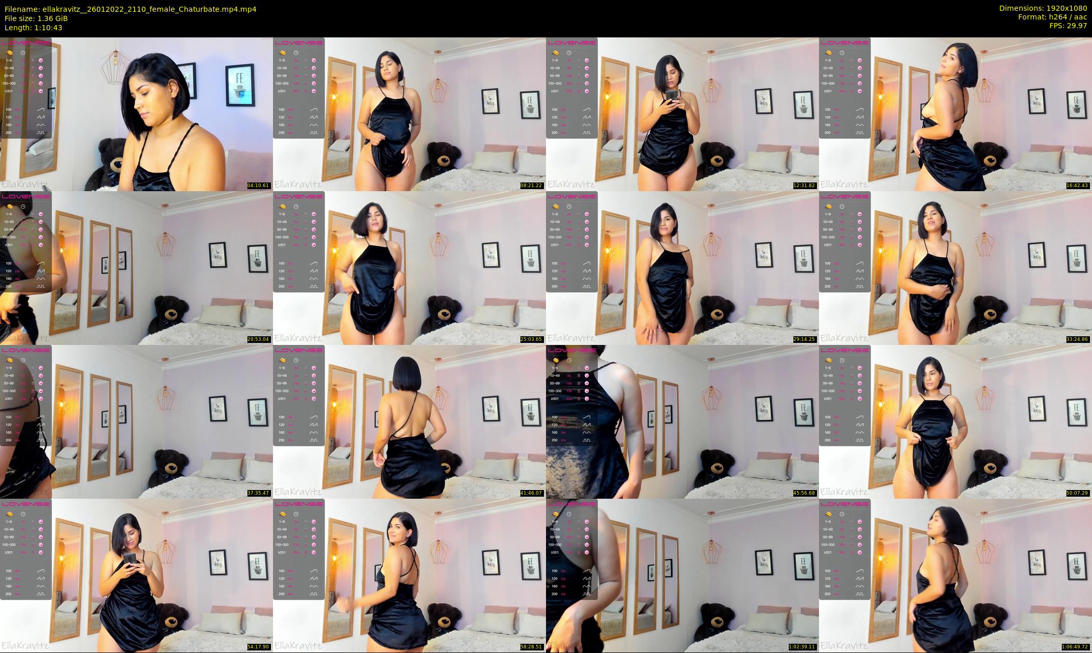ellakravitz_ — 71 minute Chaturbate female cam show recording, 1080p, Jan 26, 2022